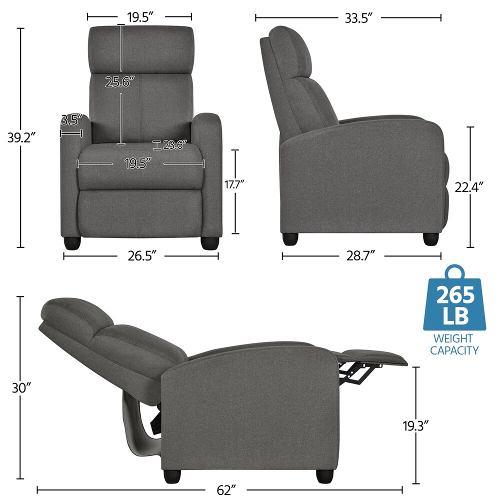Yaheetech LS1ELO0001 recliners - View #3