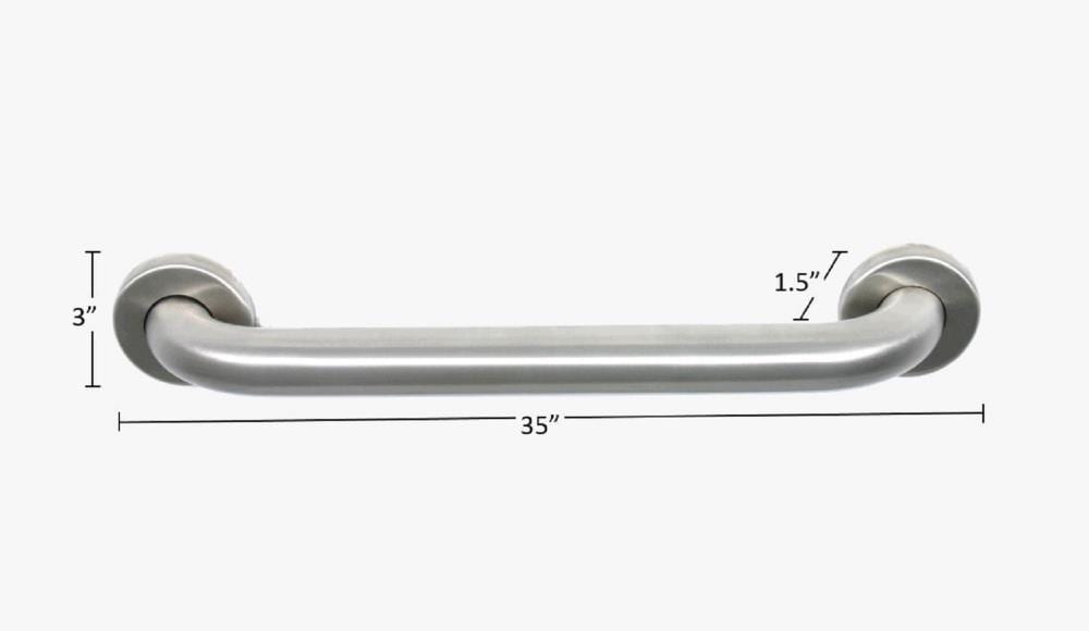CSI Bathware BAR-SB32-TW-125-SA Grab-Bars - View #3