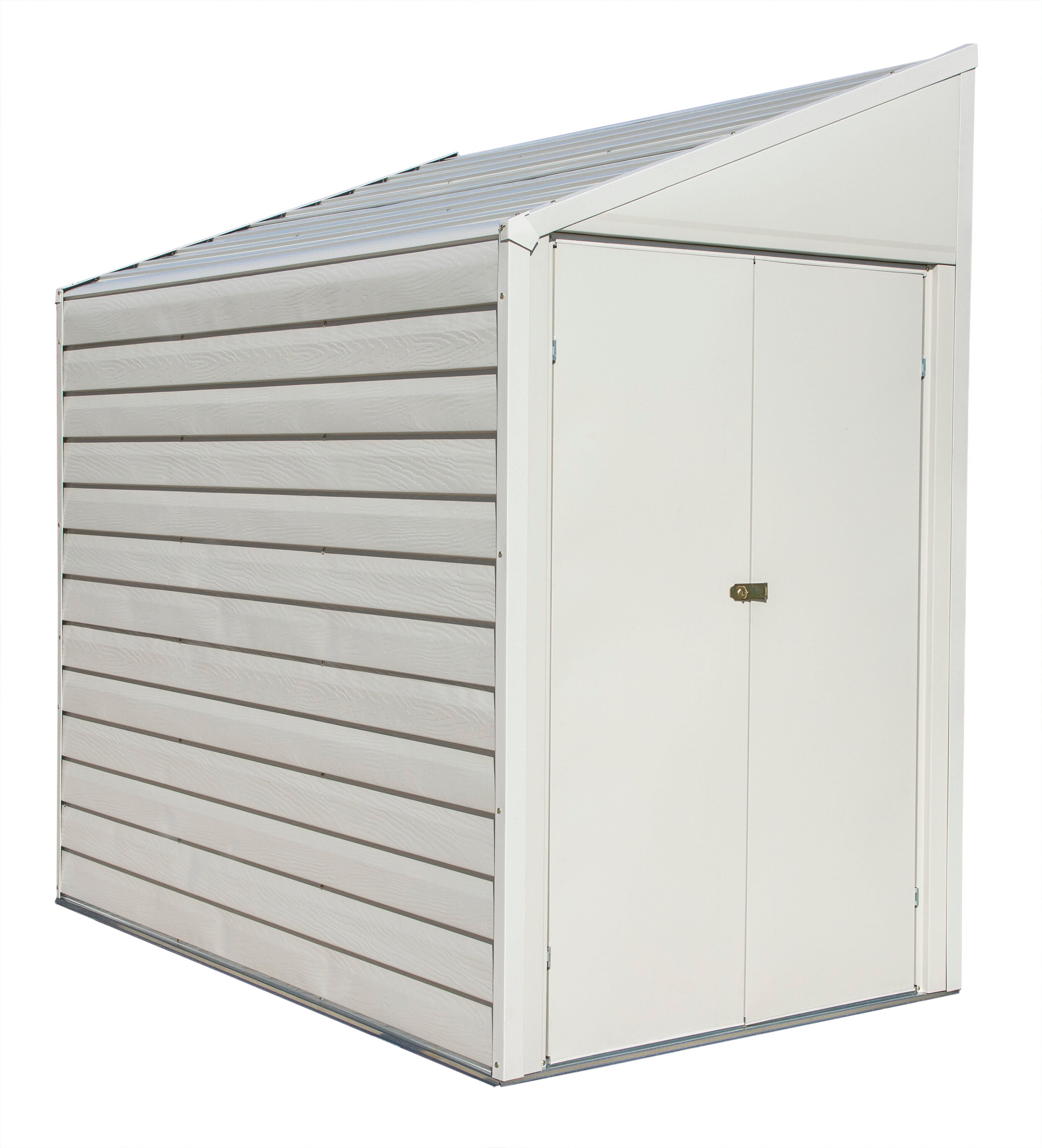 Arrow 4-ft x 7-ft Yardsaver Galvanized Steel Storage Shed