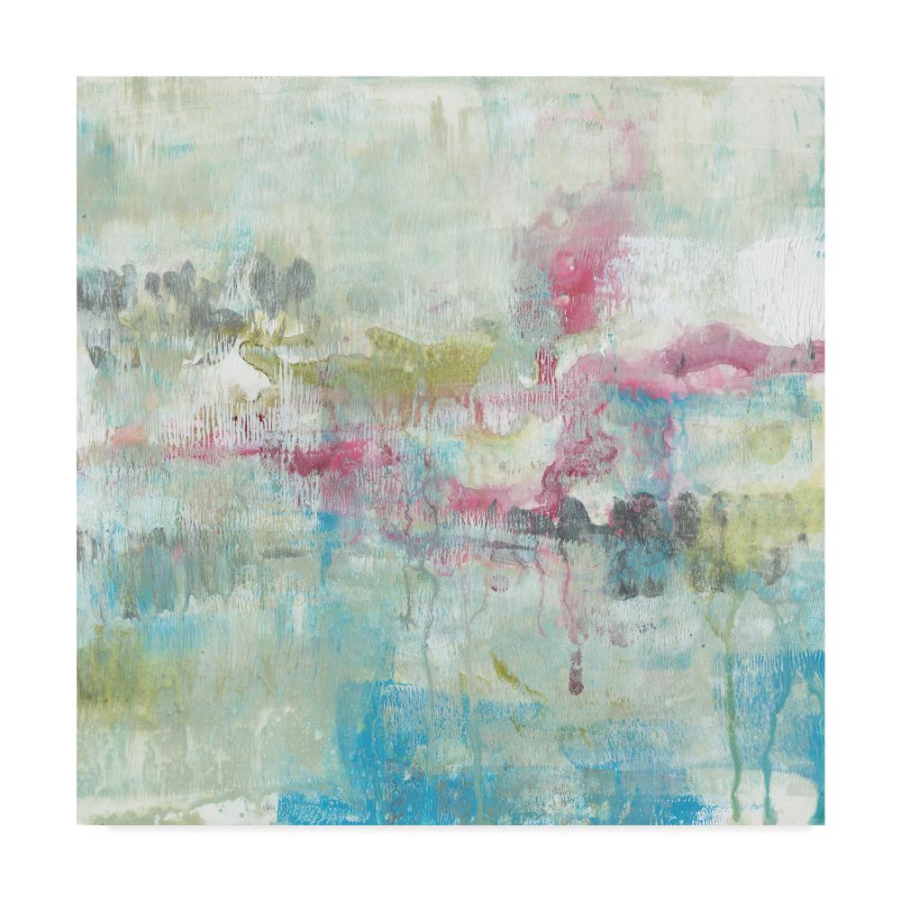Trademark Fine Art WAG04624-C3535GG Framed 35-Inches H x 35-Inches W Abstract Canvas Print