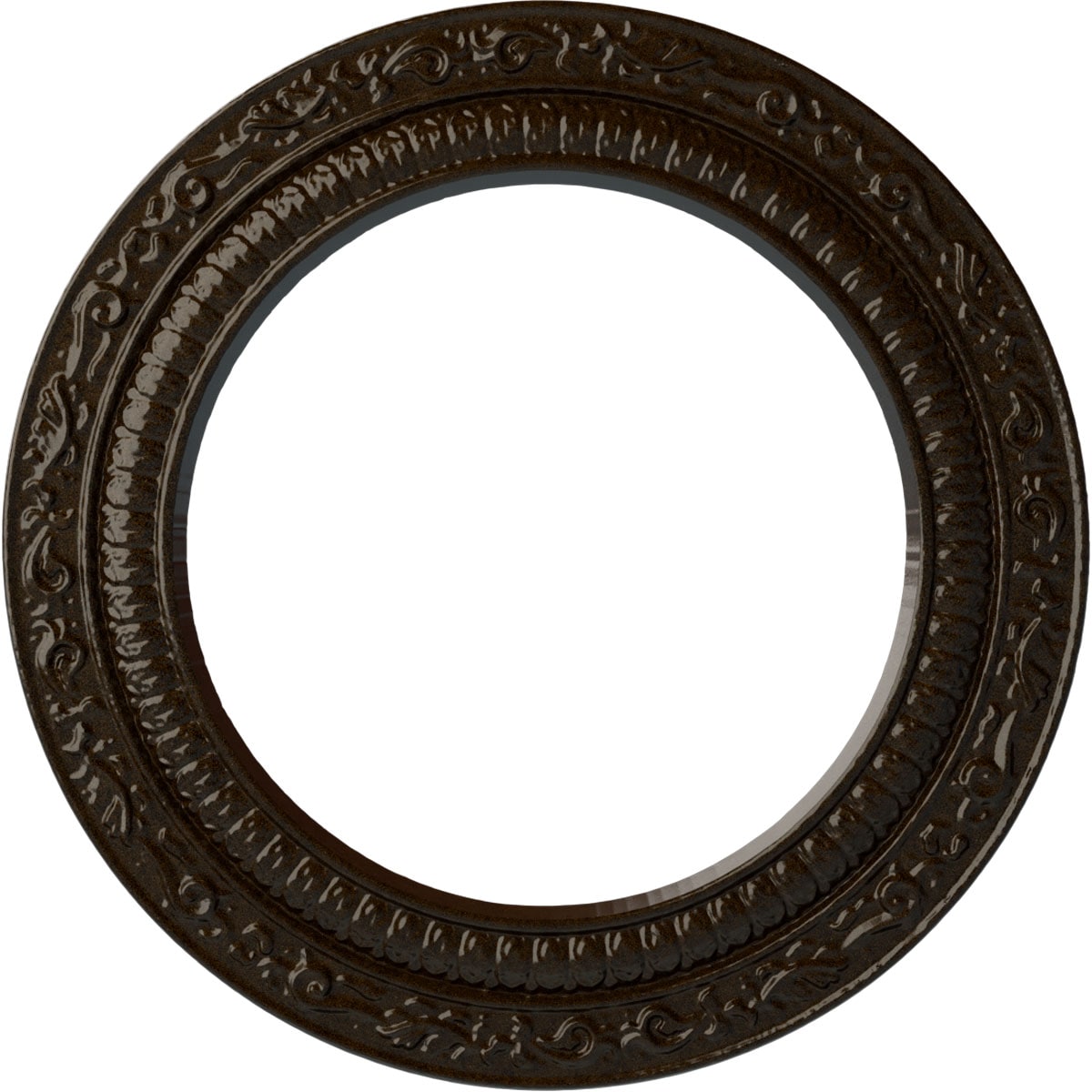 Andrea 12" Hand-Painted Bronze Ceiling Medallion