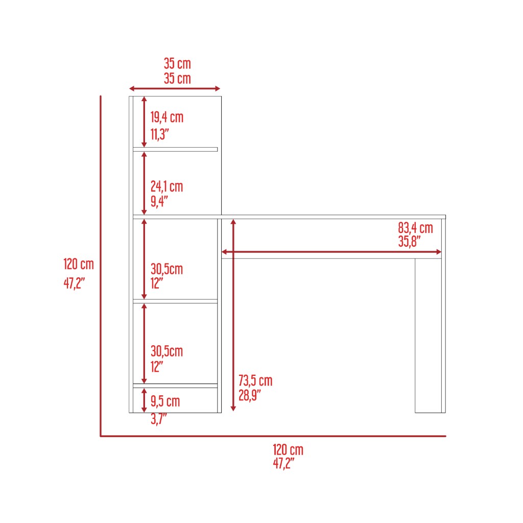 Maocao Hoom BH70742 desks - View #3