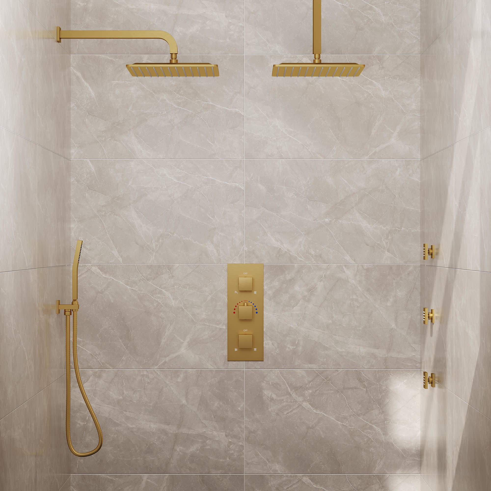EVERSTEIN SFS-1070-GD12 Tub-Shower-Faucets - View #17
