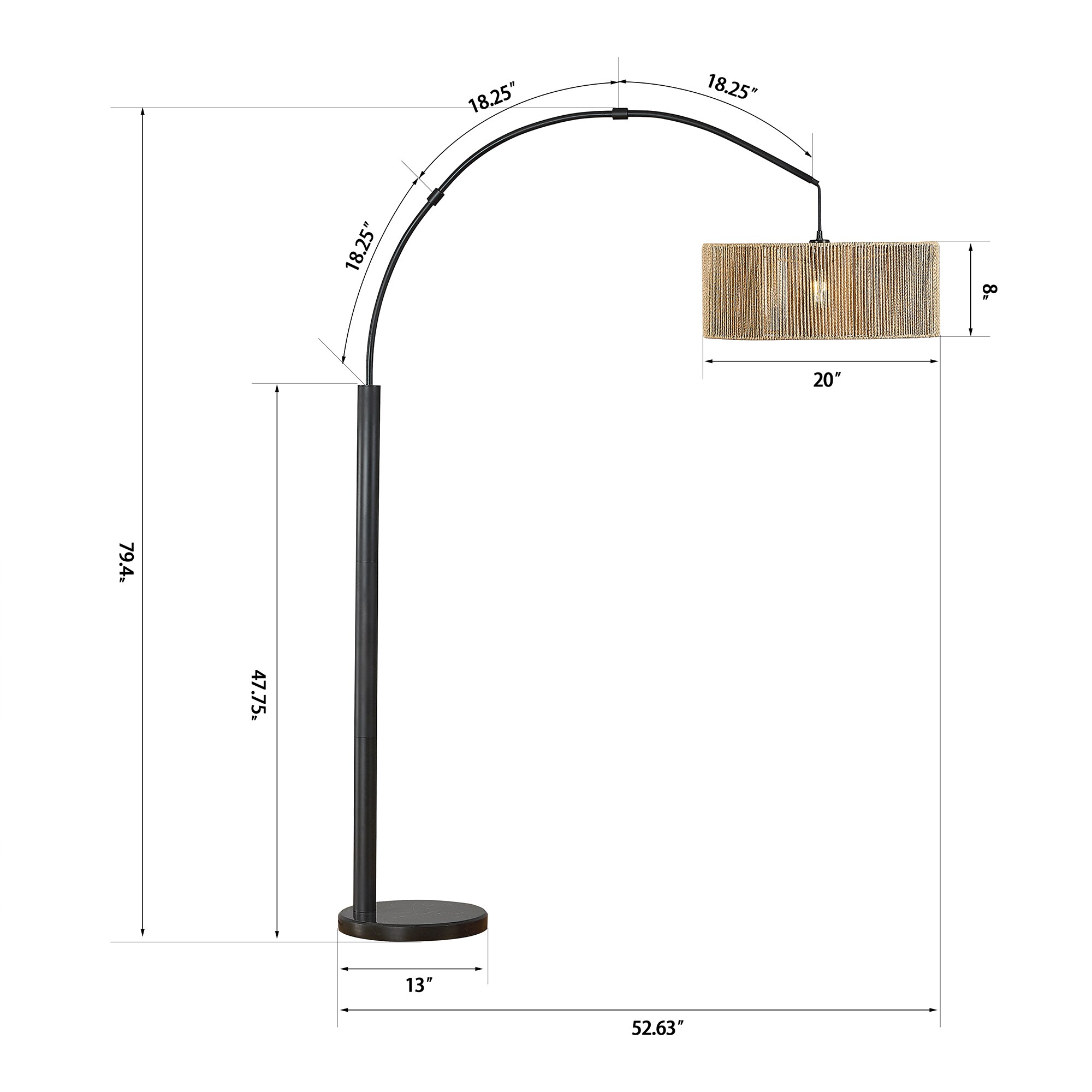 Maxax F216-BK floorlamps - View #6