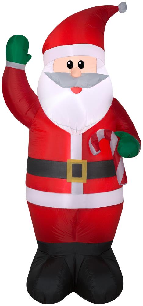 Gemmy 6.5-ft Lighted Santa Christmas Inflatable in the Christmas ...