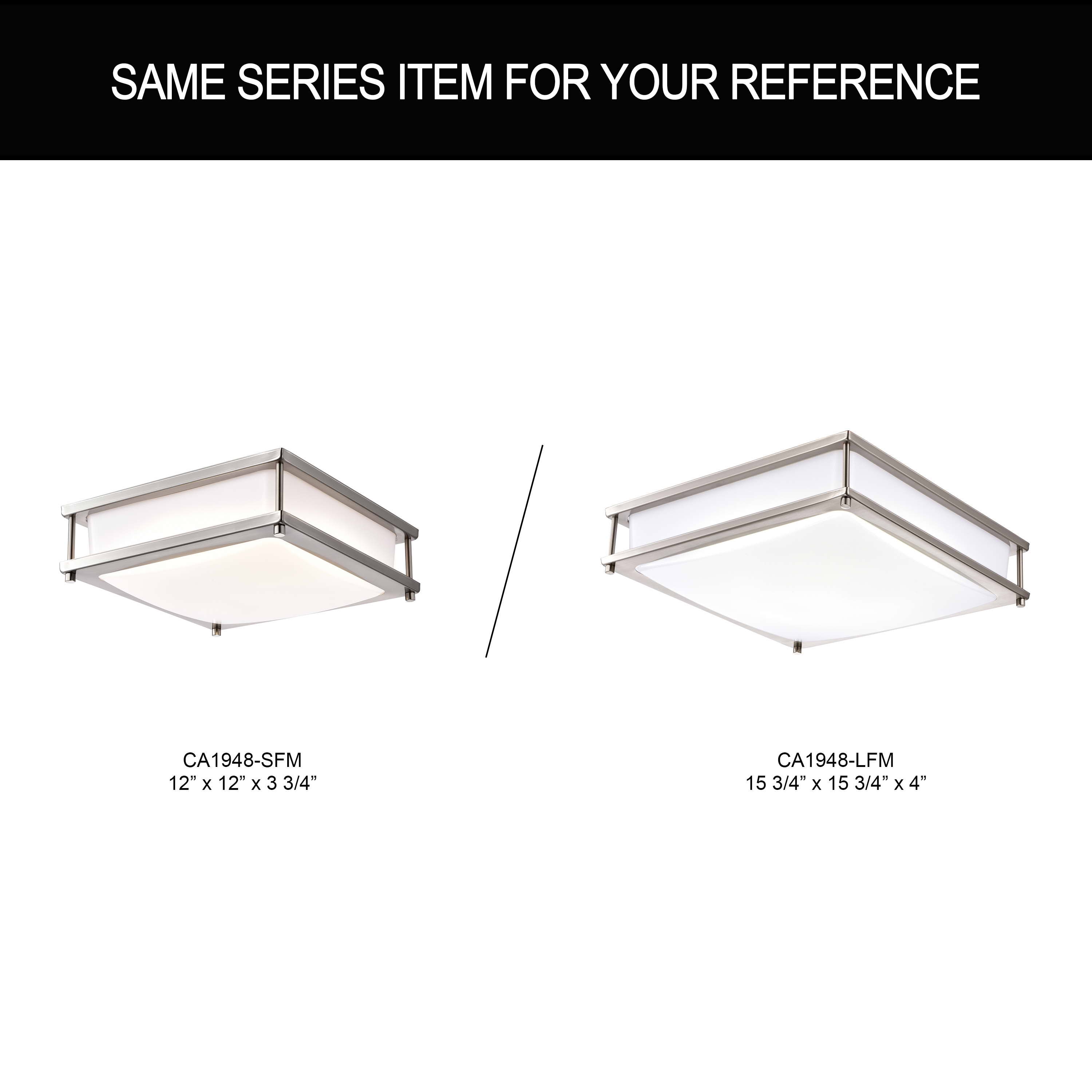 Sleek 12" Silver Glass LED Flush Mount Ceiling Light, Dimmable