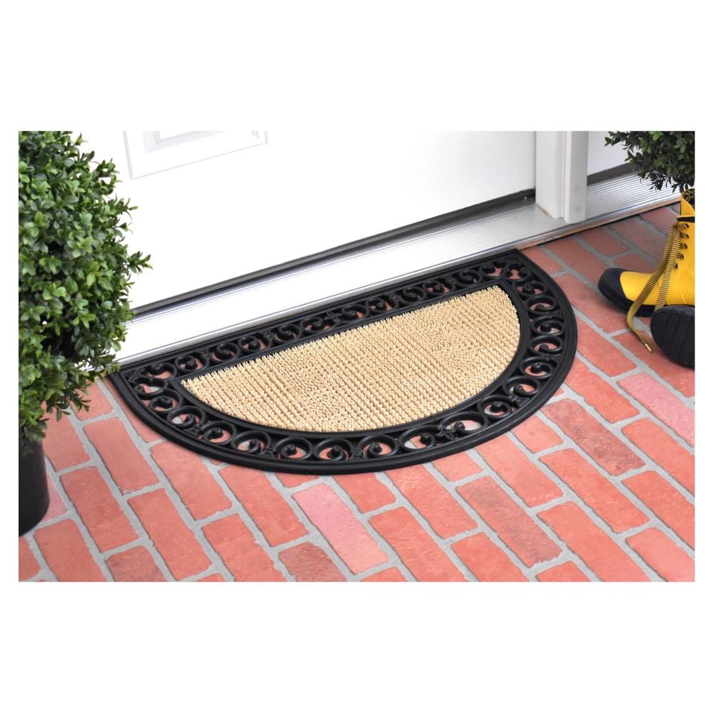 Calloway Mills Black Arch 18 x 30 Doormat