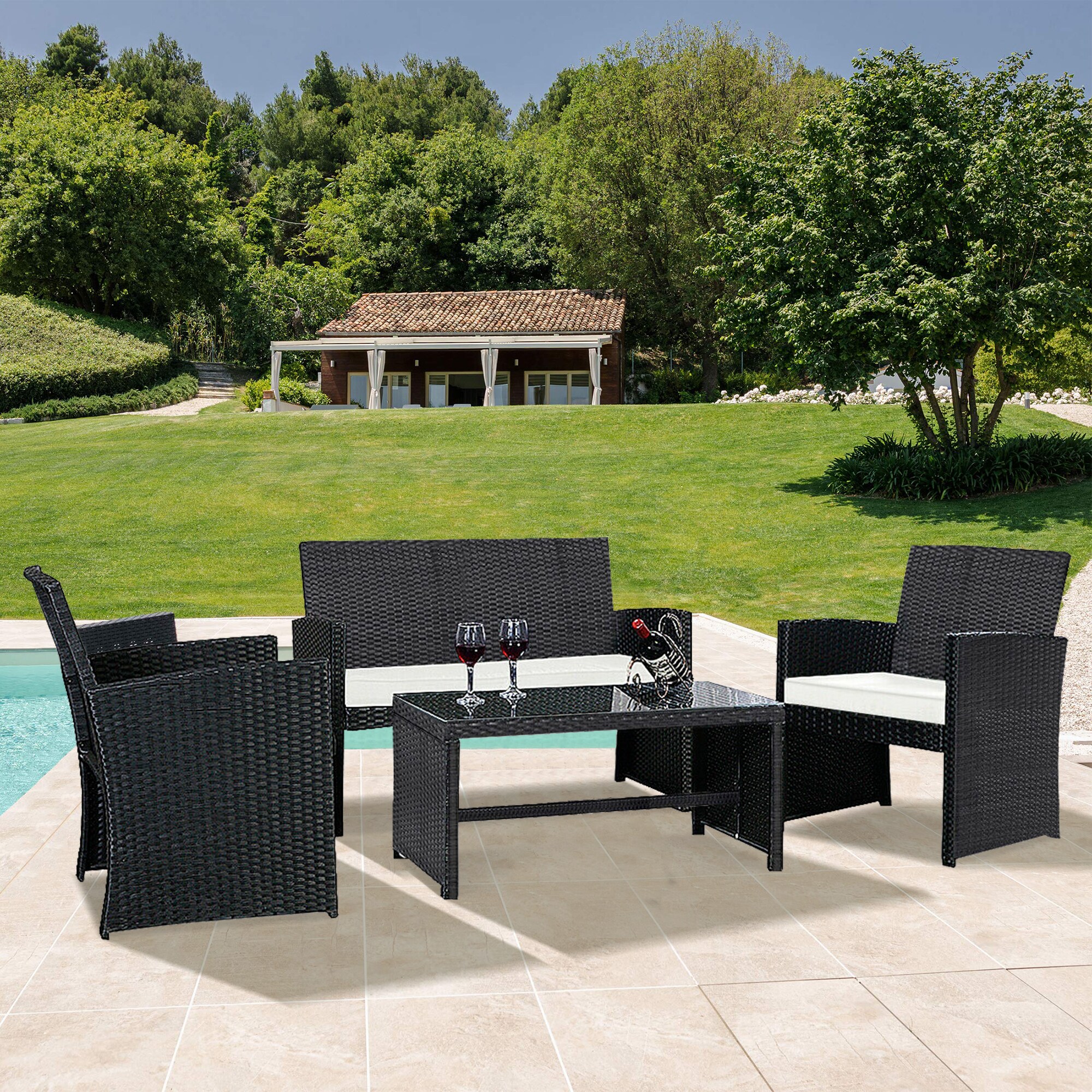 LIVIZA OUS49859 Patio-Conversation-Sets - View #4