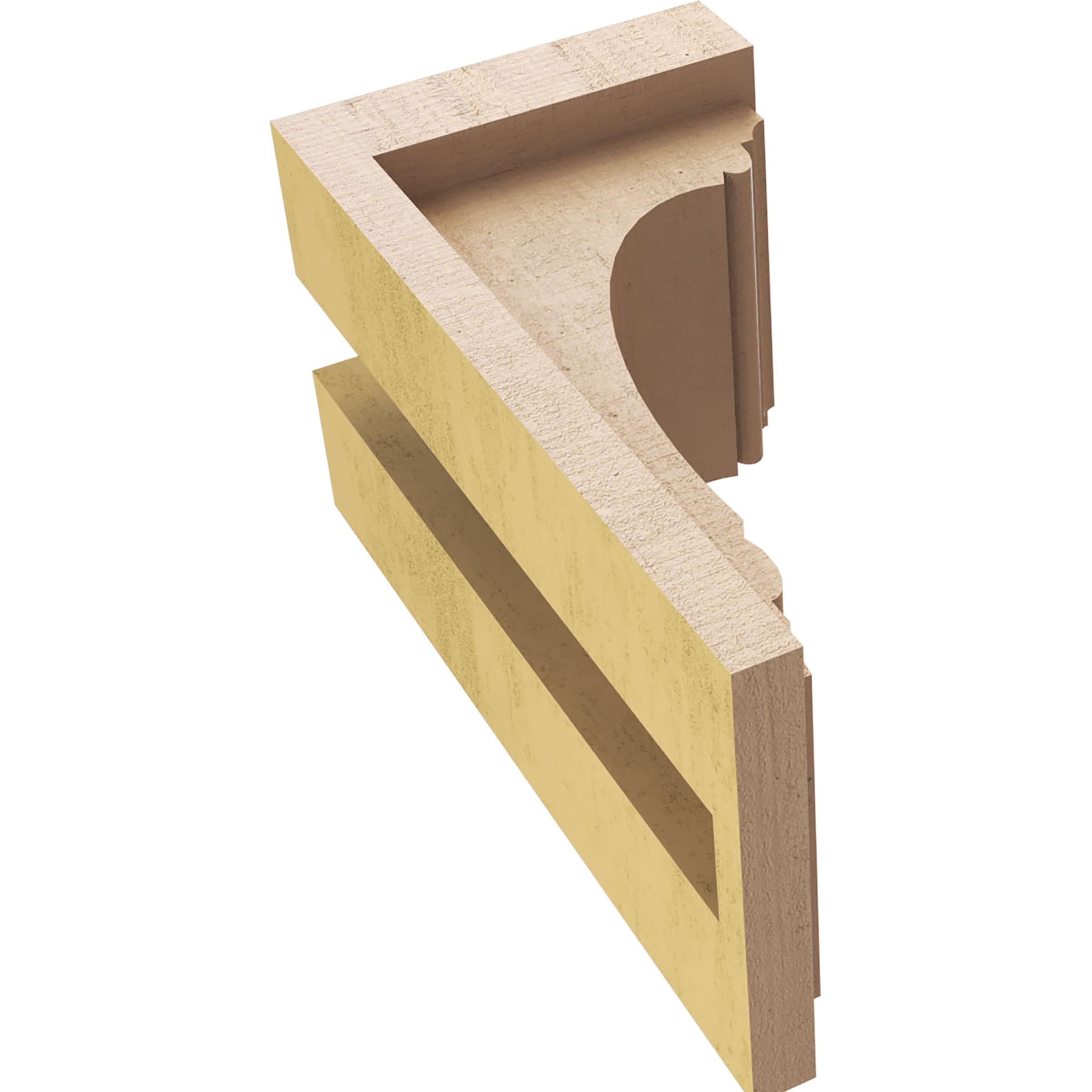 Ekena Millwork CORU04X04X08WARRCPR corbels - View #6