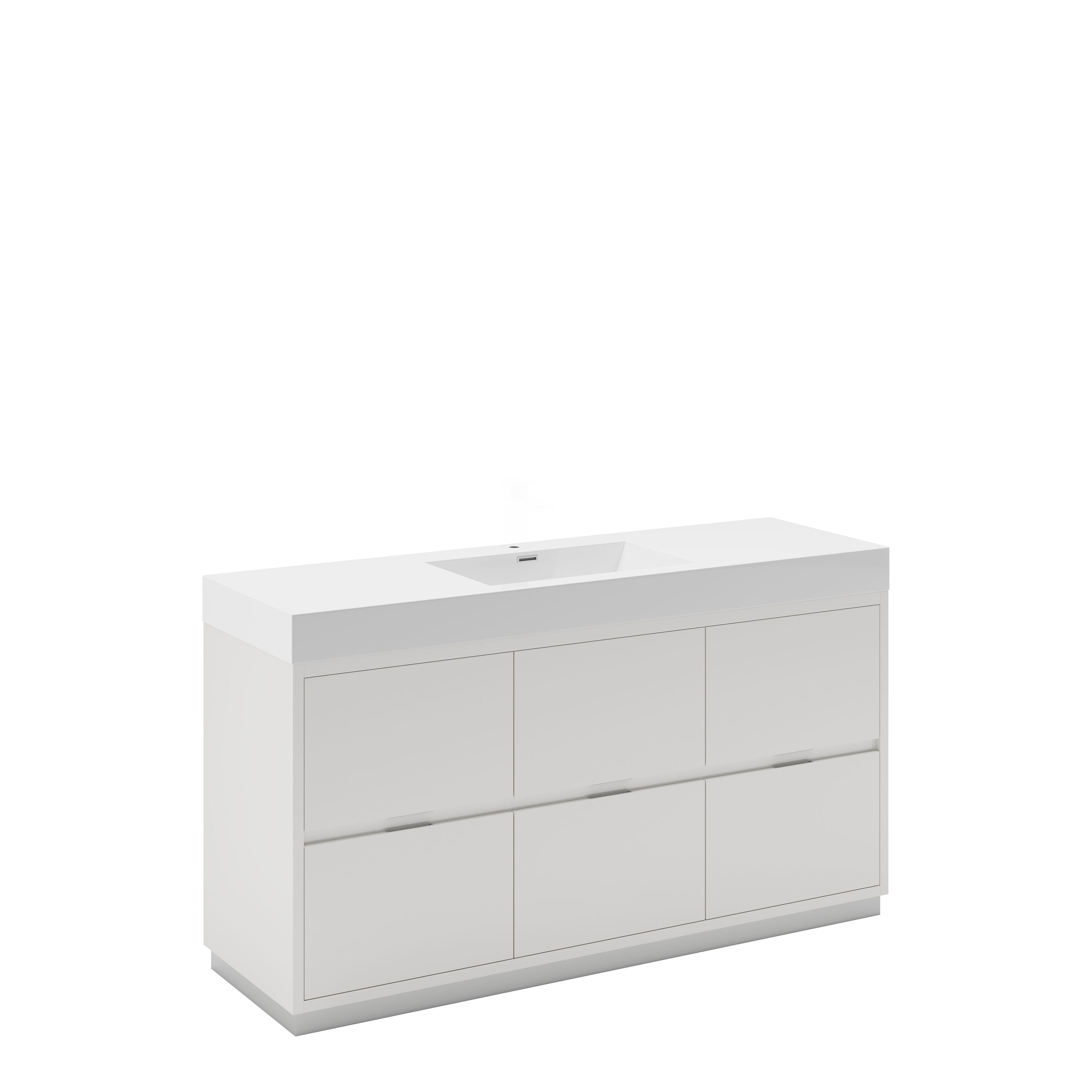 Fresca FCB8460WH-I Bath-Vanity-Combo - View #2