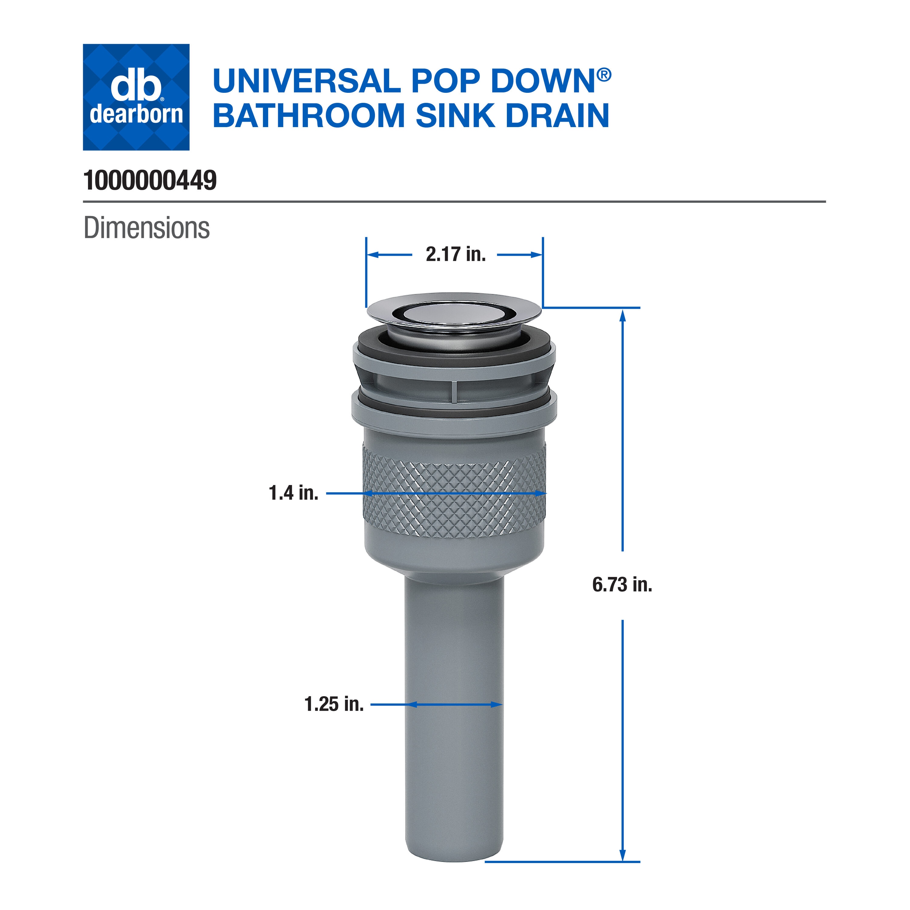 Dearborn 1000000449 Popup-Drains-Accessories - View #4