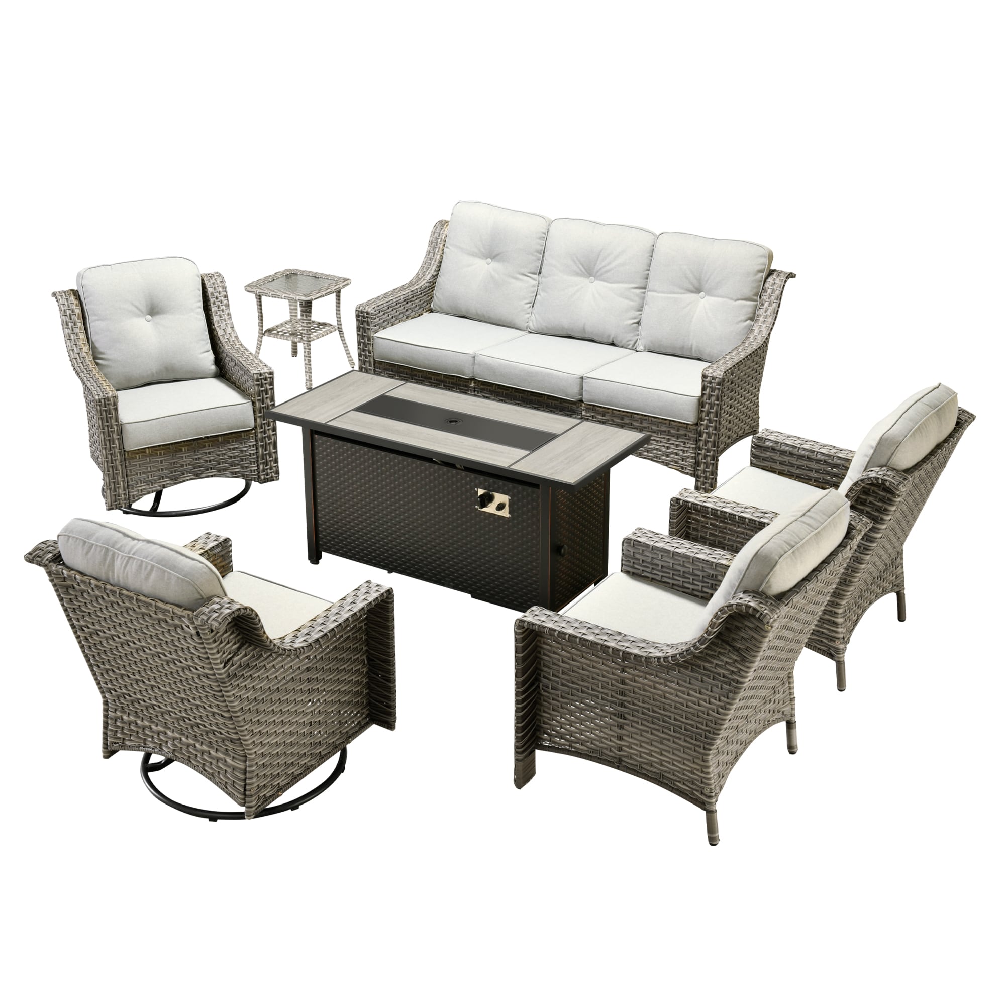Caodoc L5-CFP03-YZPAD4072 Patio-Sofas-Daybeds - View #5