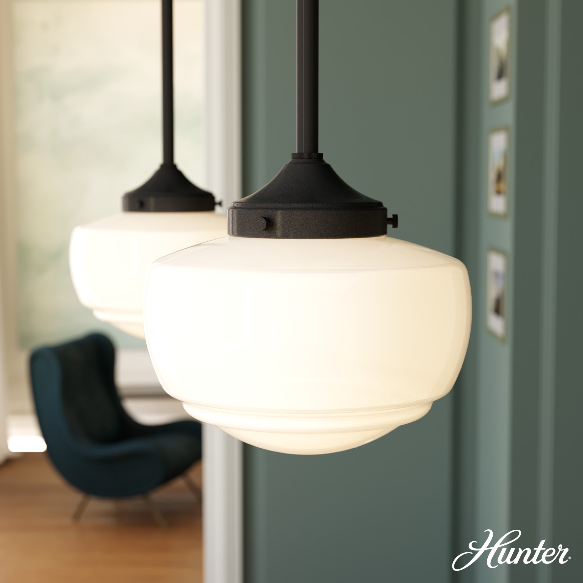 Hunter 19032 Pendant-Lights - View #2