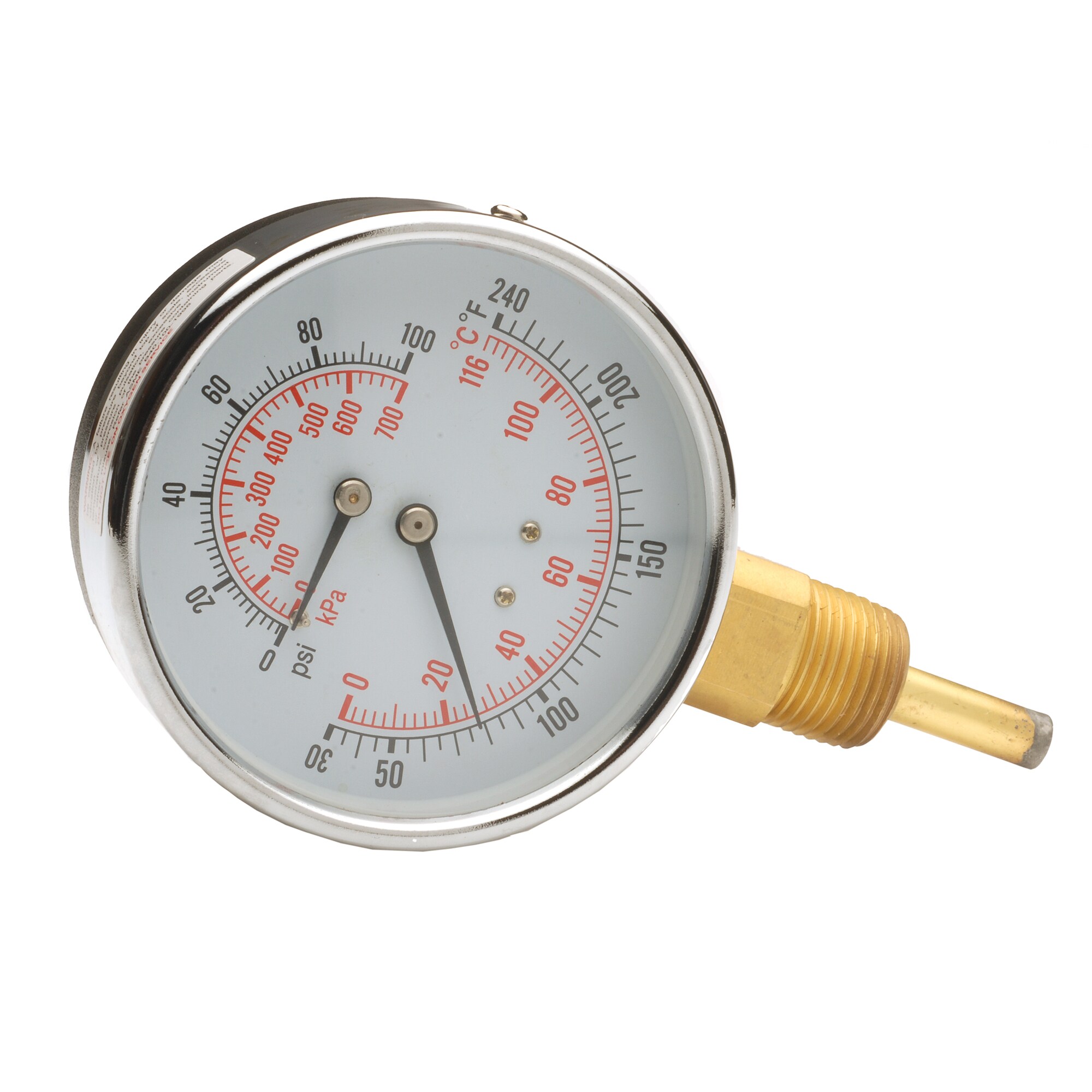 Apollo VR68919 Temperature and Pressure Gauge