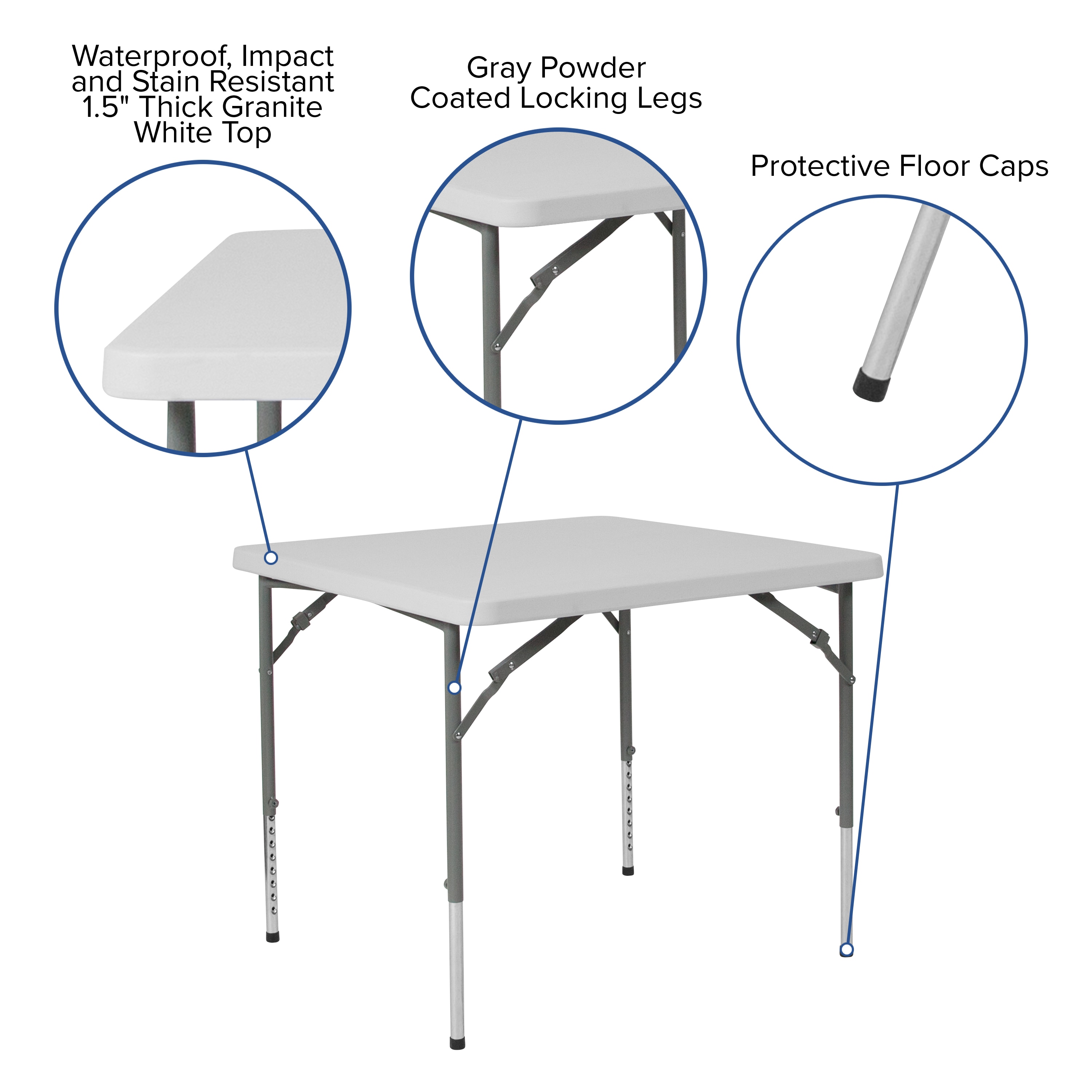 Flash Furniture 889142216674 Folding-Tables - View #6