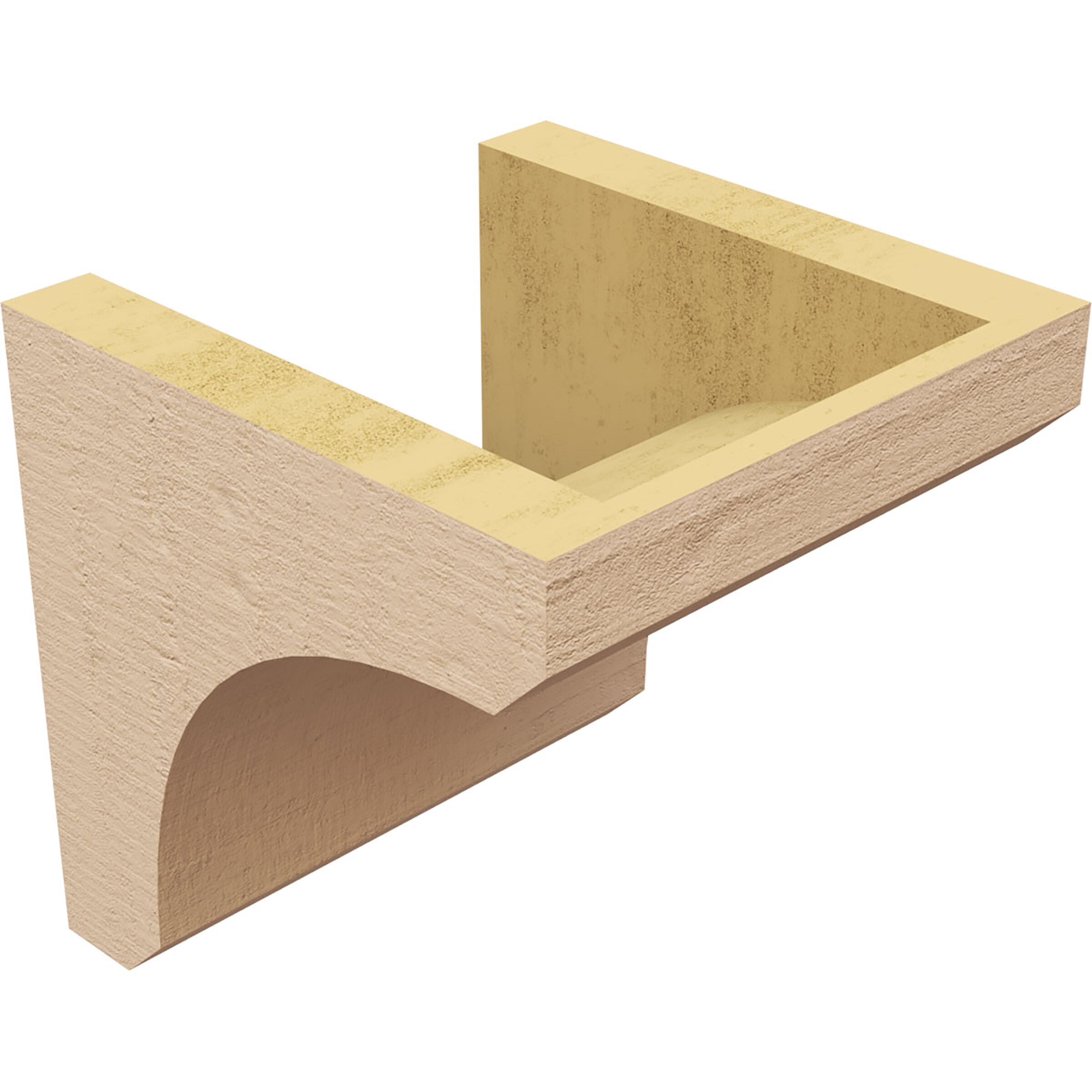 Ekena Millwork CORU07X07X07LGYRCPR corbels - View #5