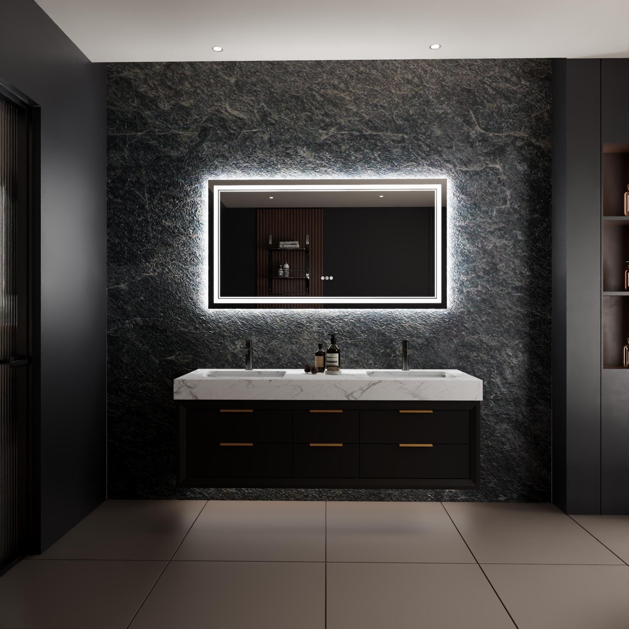 Bayfeve BFXB-6S3055-MIR Framed-Bath-Mirrors - View #18