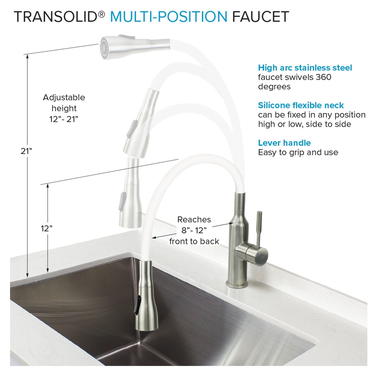 Transolid PF7509B Kitchen-Faucets - View #6