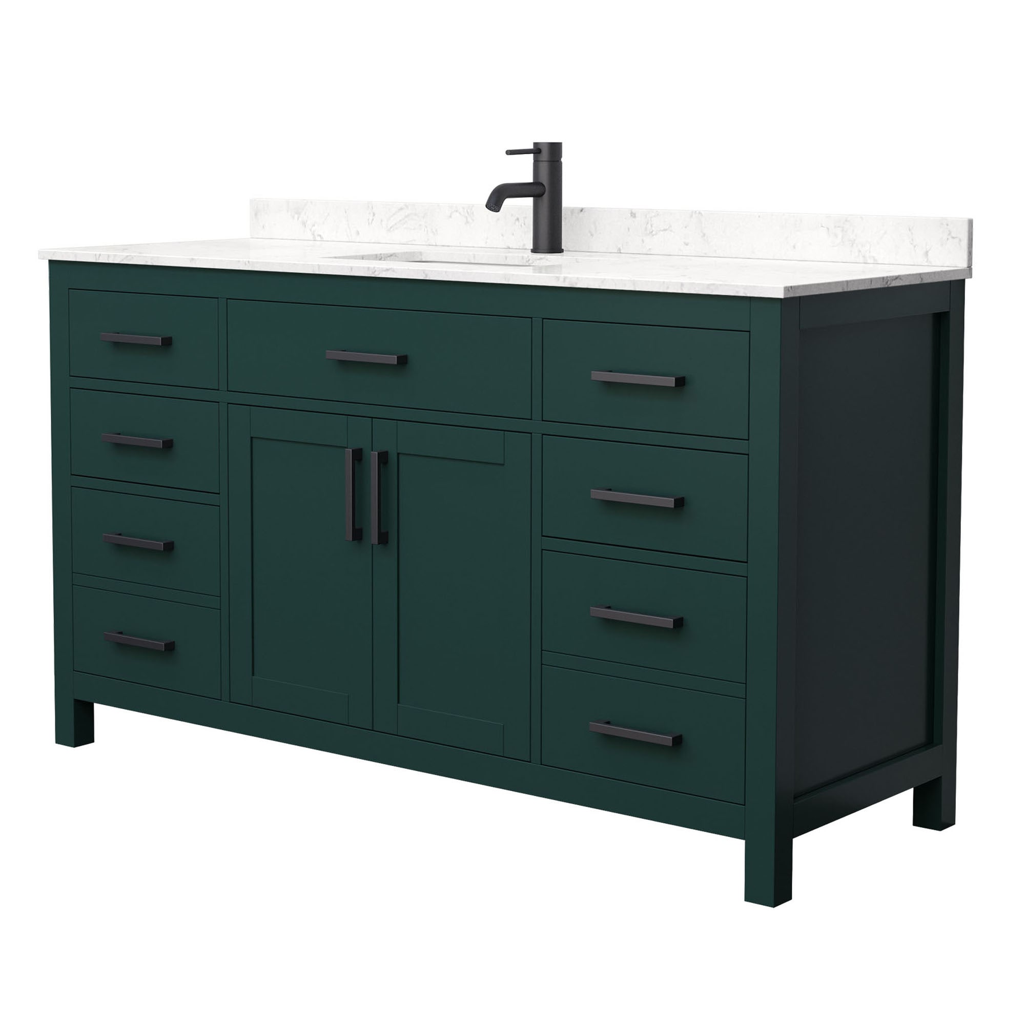 Wyndham Collection WCG242460SGKCCUNSMXX Bath-Vanity-Combo - View #2