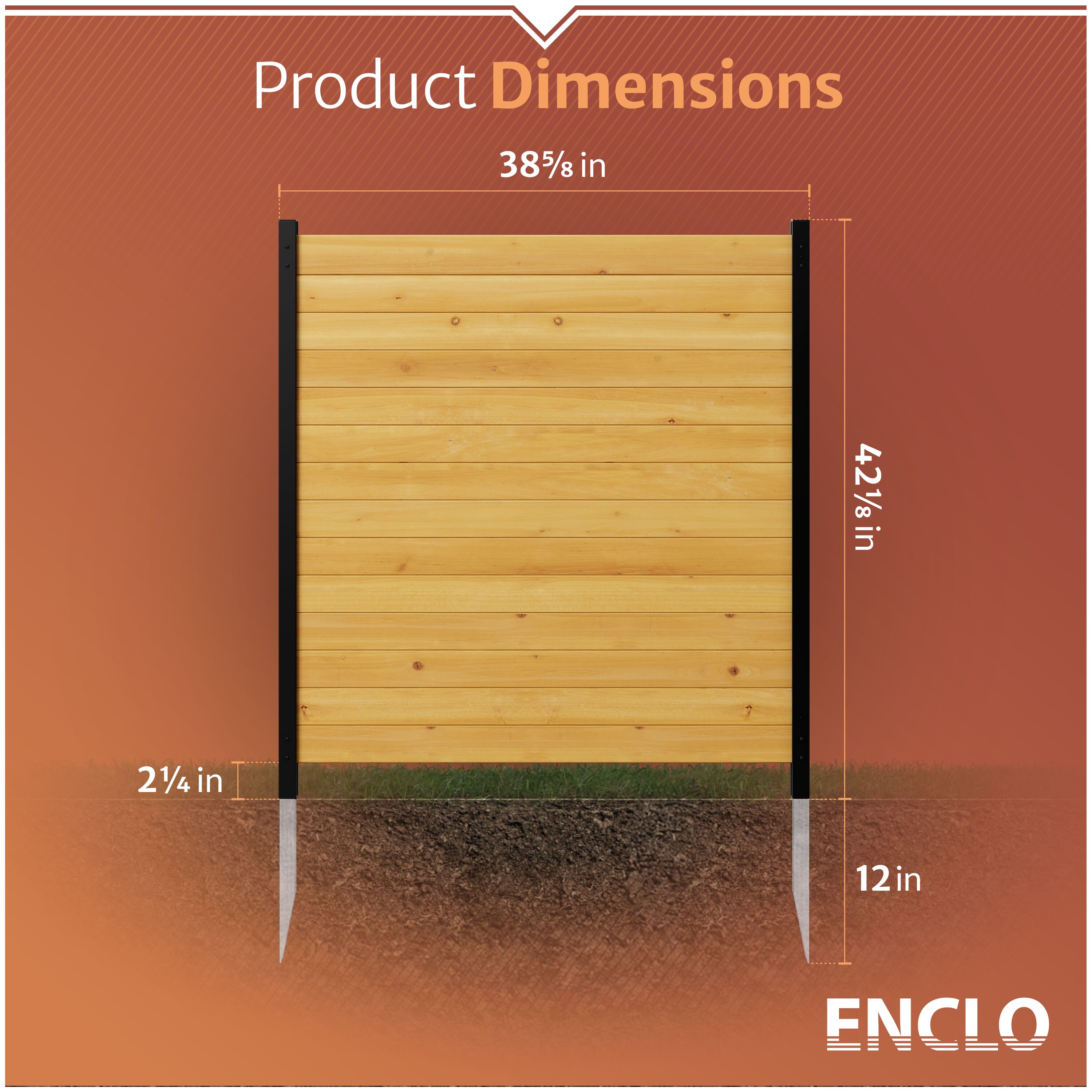 Enclo Privacy Screens EC18008 Outdoor-Privacy-Screen - View #7
