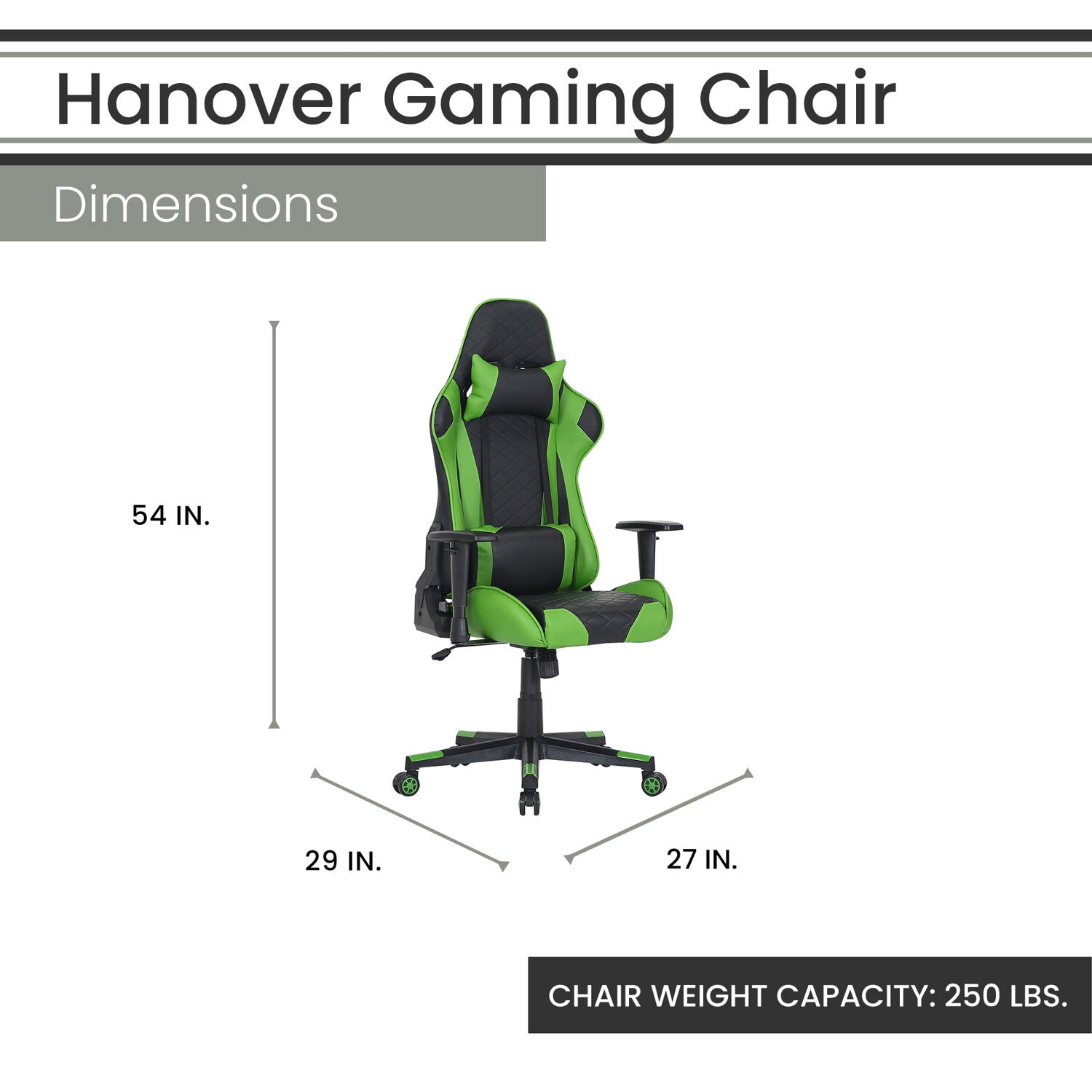 Hanover HGC0115 Office-Chairs - View #3