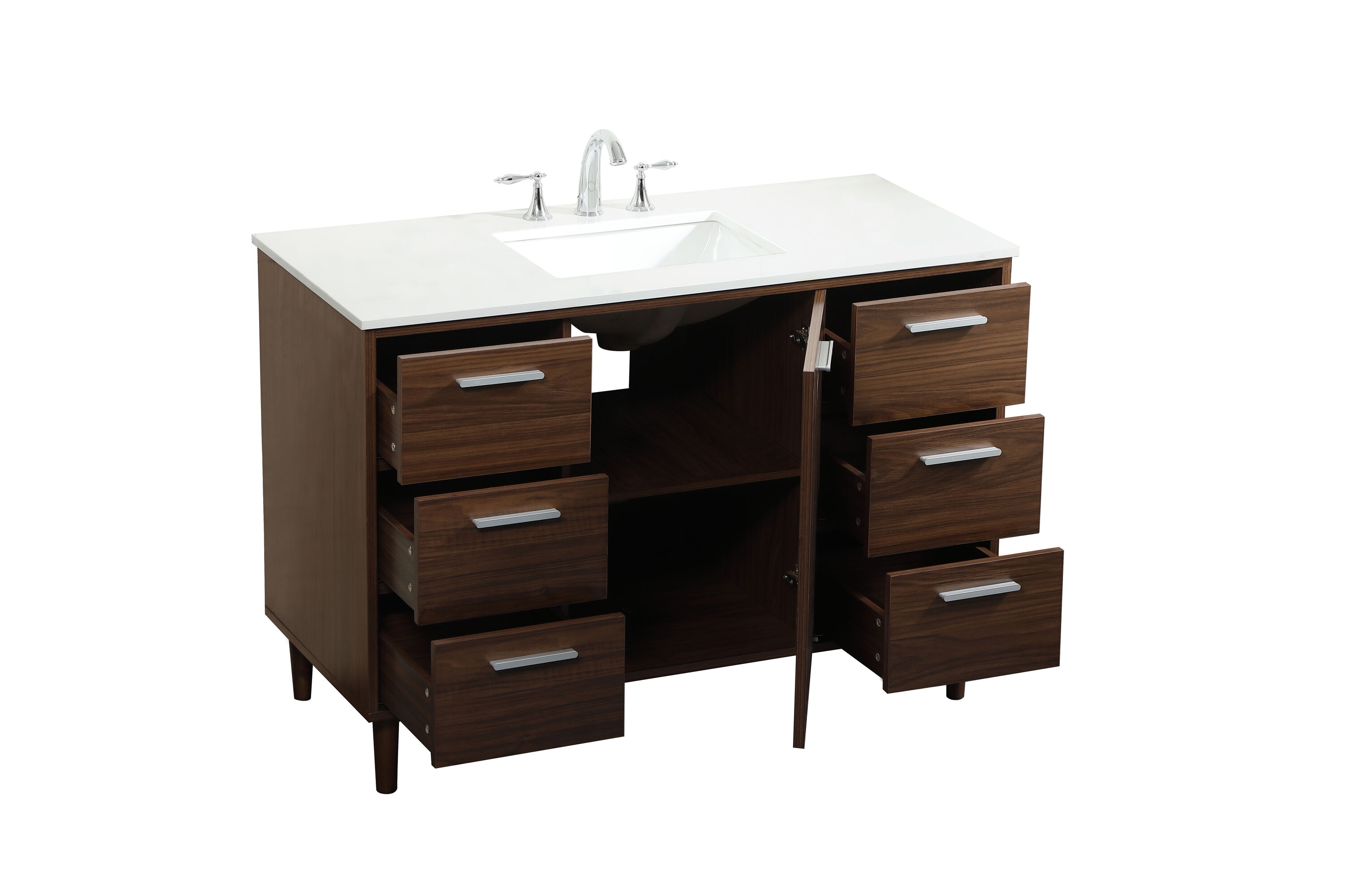 Elegant Decor HF141144MWT Bath-Vanity-Combo - View #5