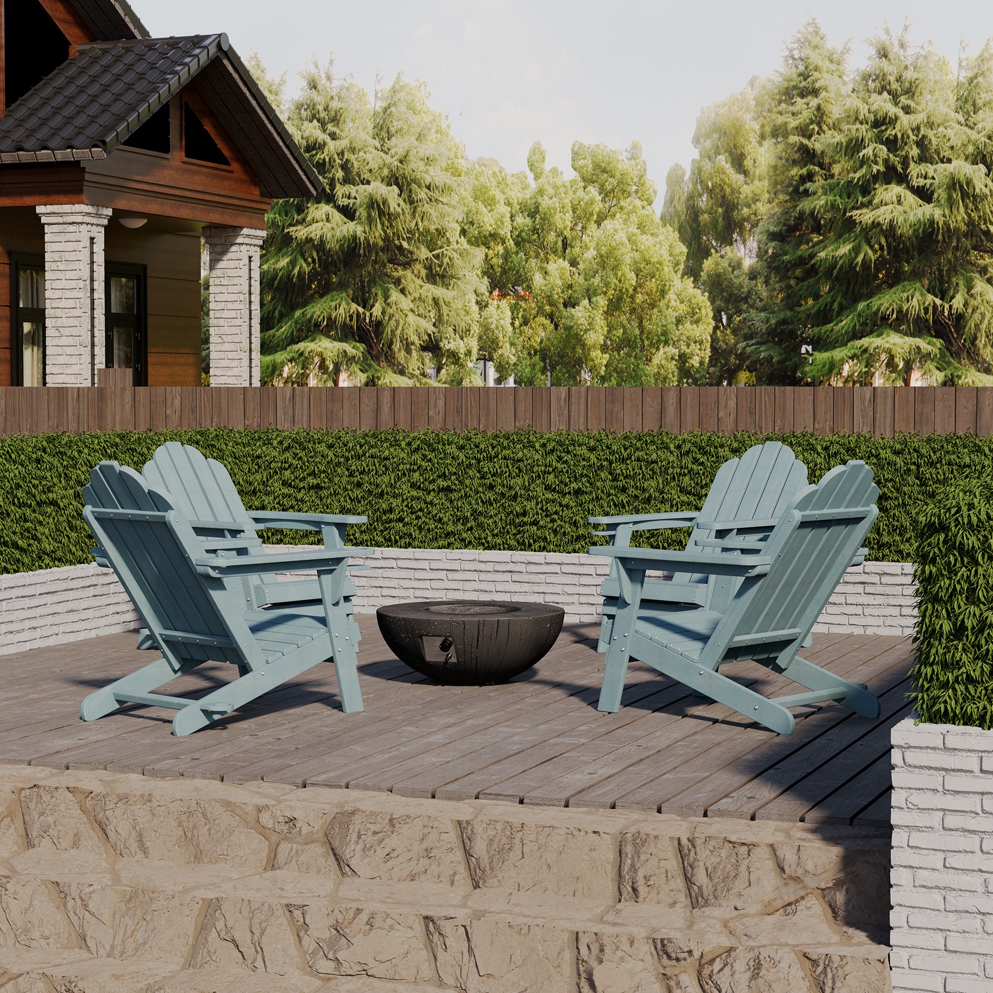 Clihome CL-05ATE5 Patio-Conversation-Sets - View #2