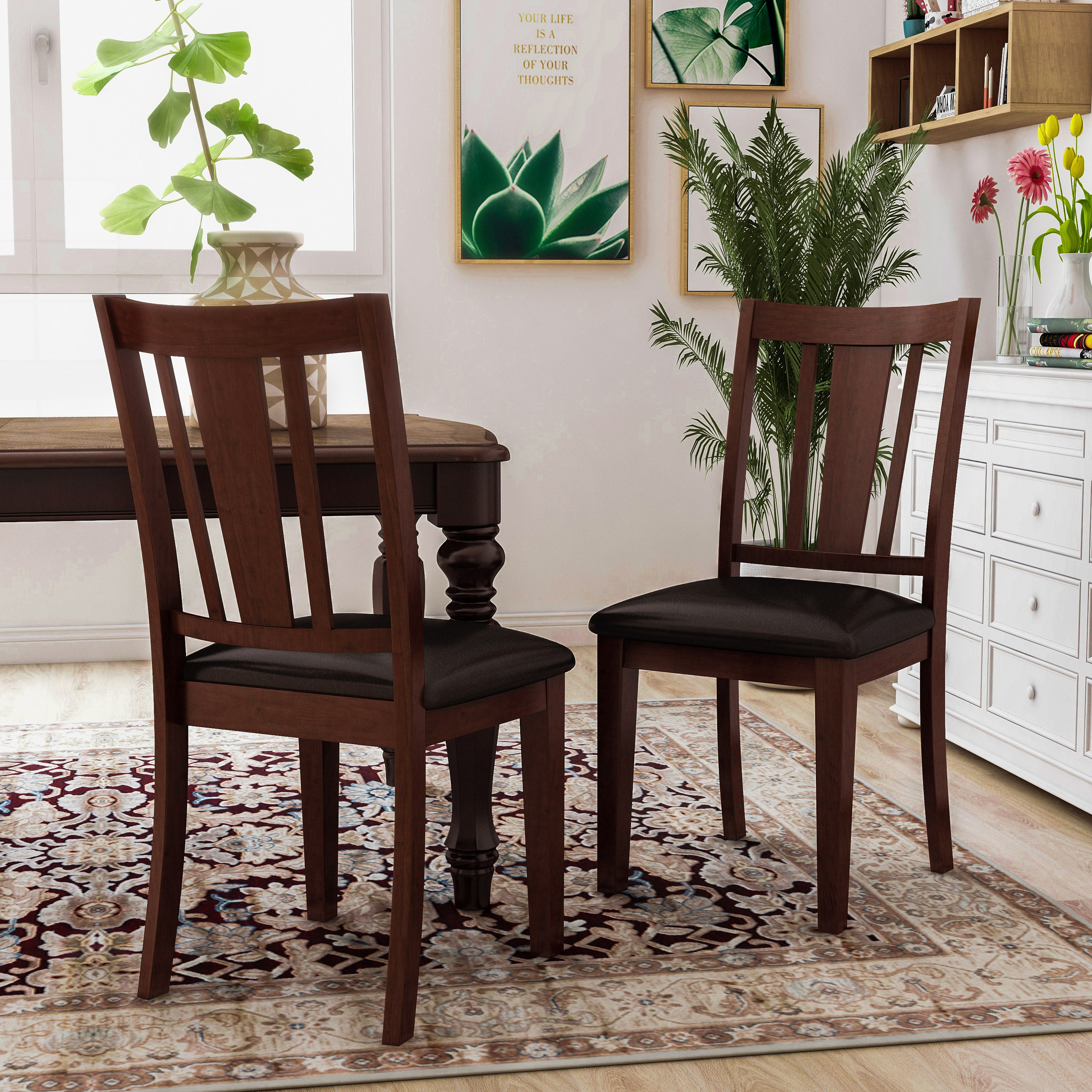 Furniture of America IDF-3325T 5PC SET Dining-Sets - View #5