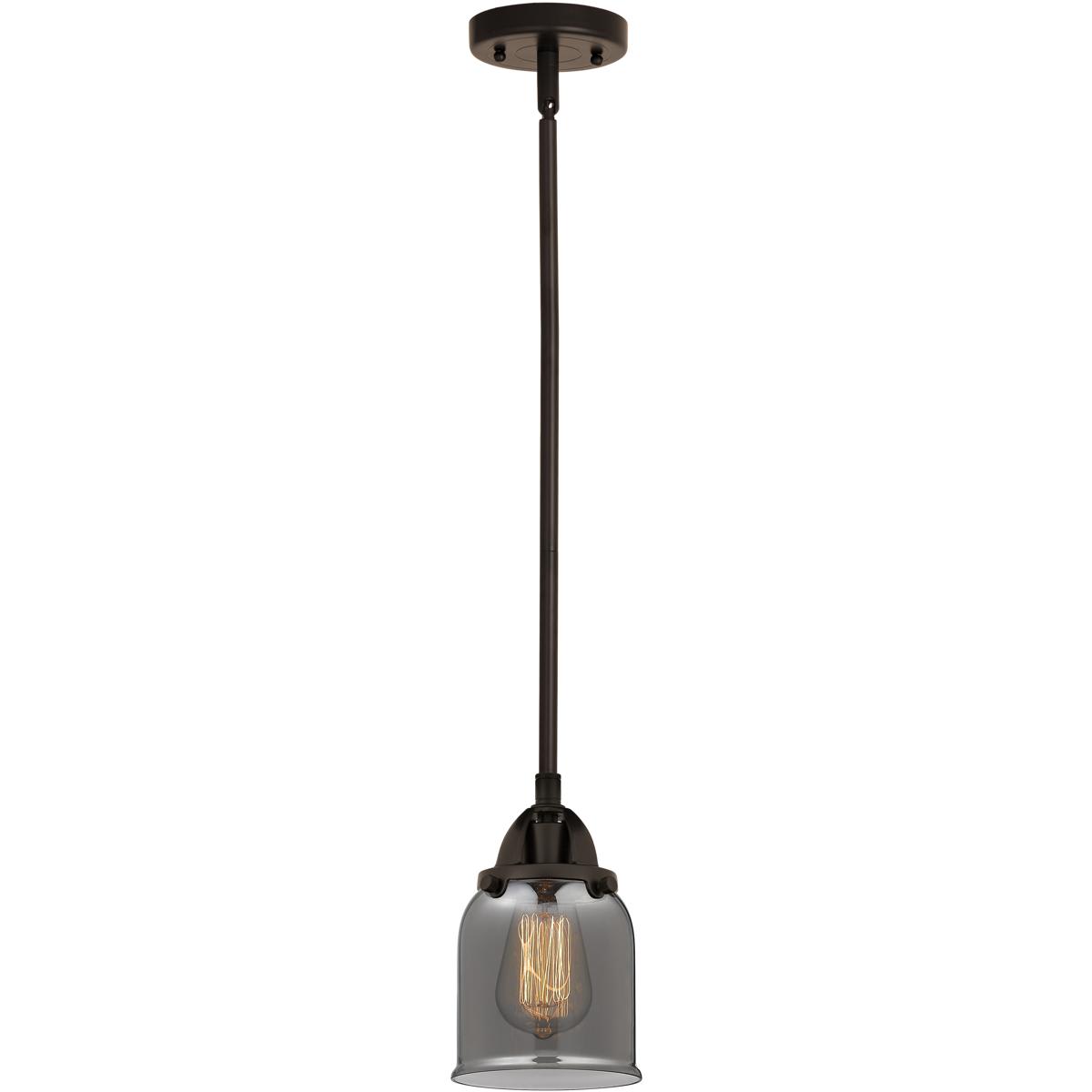 Innovations Lighting 2129984 288-1S-OB-G53-LED Nouveau 2 Bell Mini Pendant
