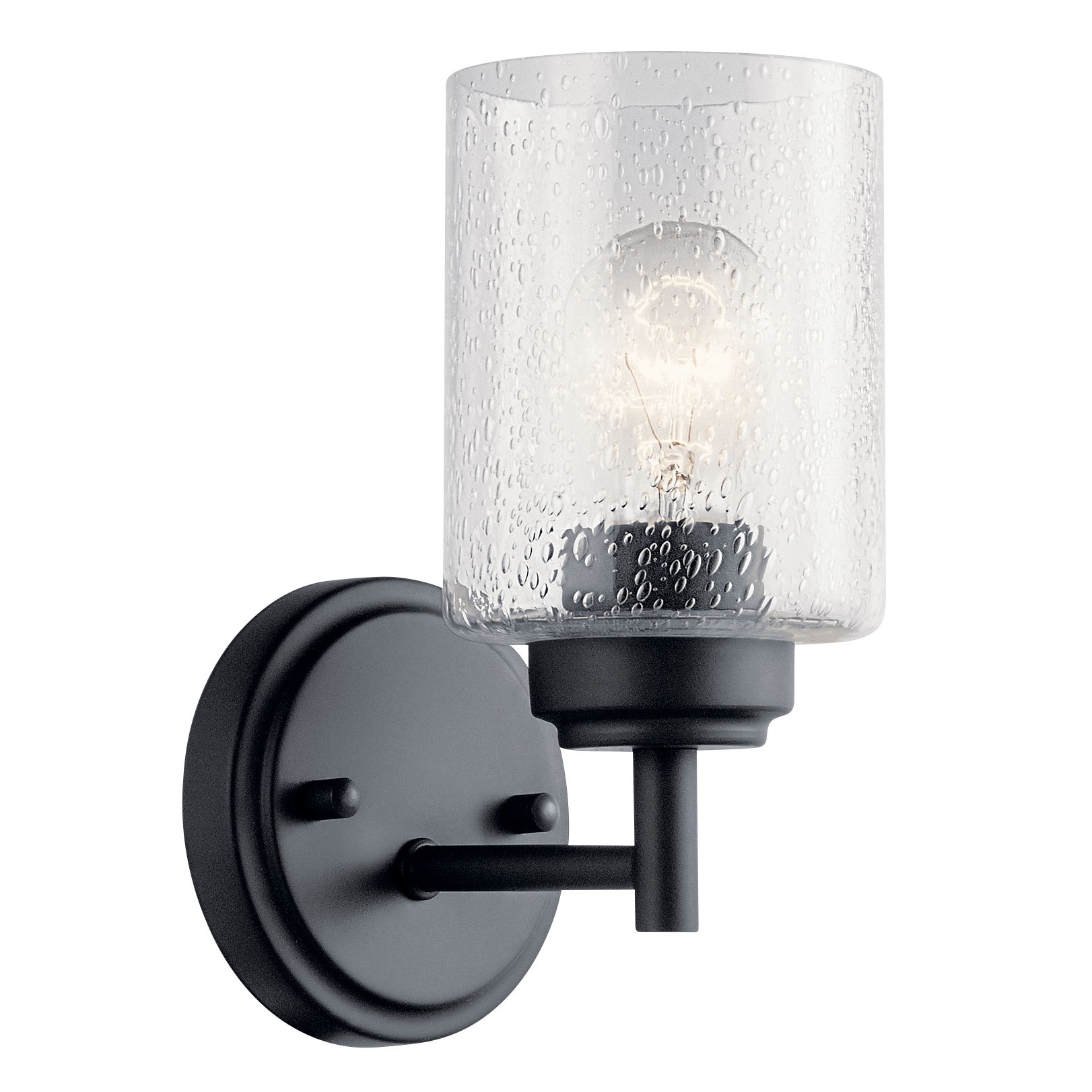 Kichler Winslow 4.75-in 1-Light Black Modern/Contemporary Vanity Light ...