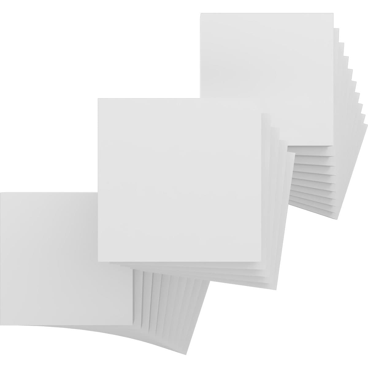 Ekena Millwork HBP08X08X100DUN 7-3/4-in x 7-3/4-in Smooth White PVC Wall Panel ( 25 -Pack, Covers 0.42-sq ft )