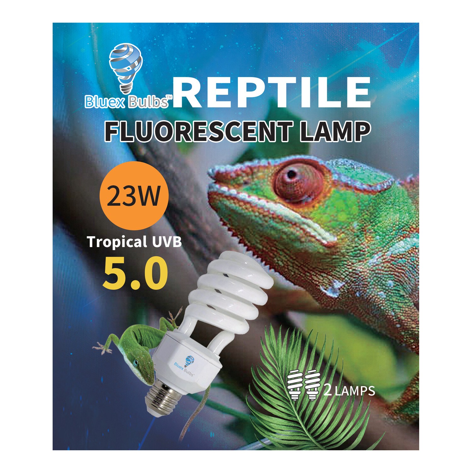 Bluex Bulbs REP-CFL-UVB5-23 Grow-Light-Bulbs - View #11