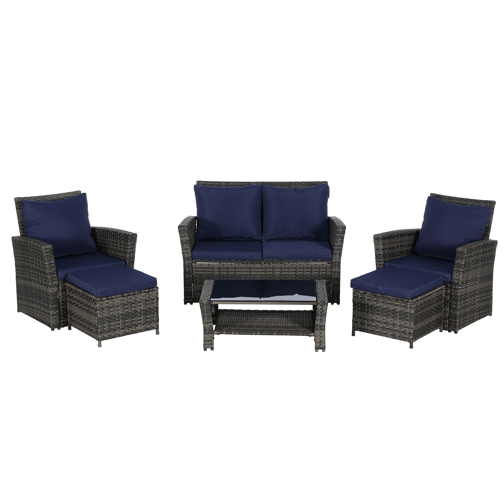 SINOFURN SYB670038NY Patio-Conversation-Sets - View #6