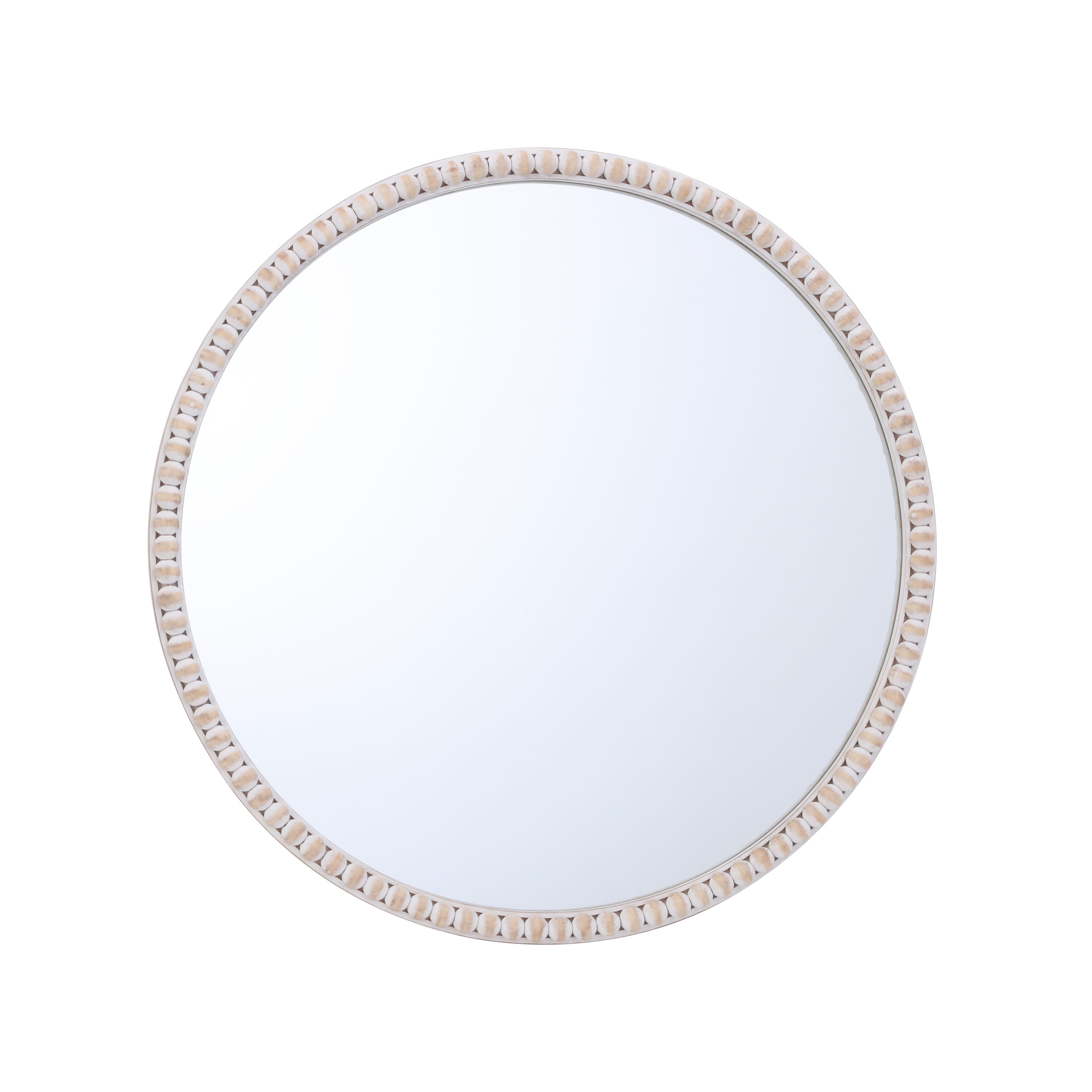 Home Reflections 27 Vintage Style Round Mirror