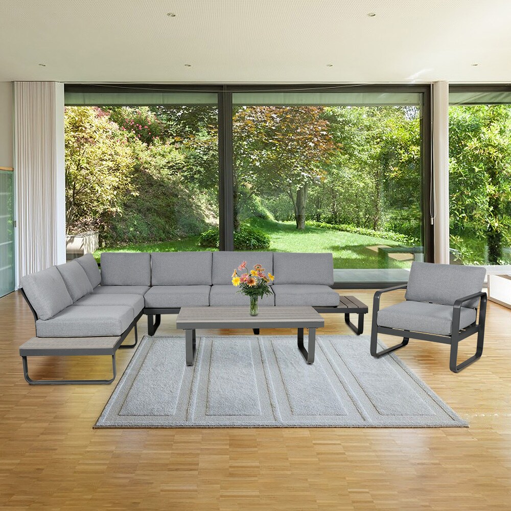 Grearden WW002-4-GY-001/002 Patio-Conversation-Sets - View #8