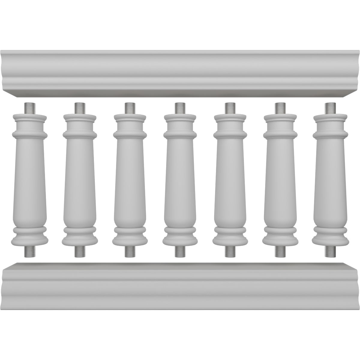 Ekena Millwork BALK32X048WEN railings - View #5