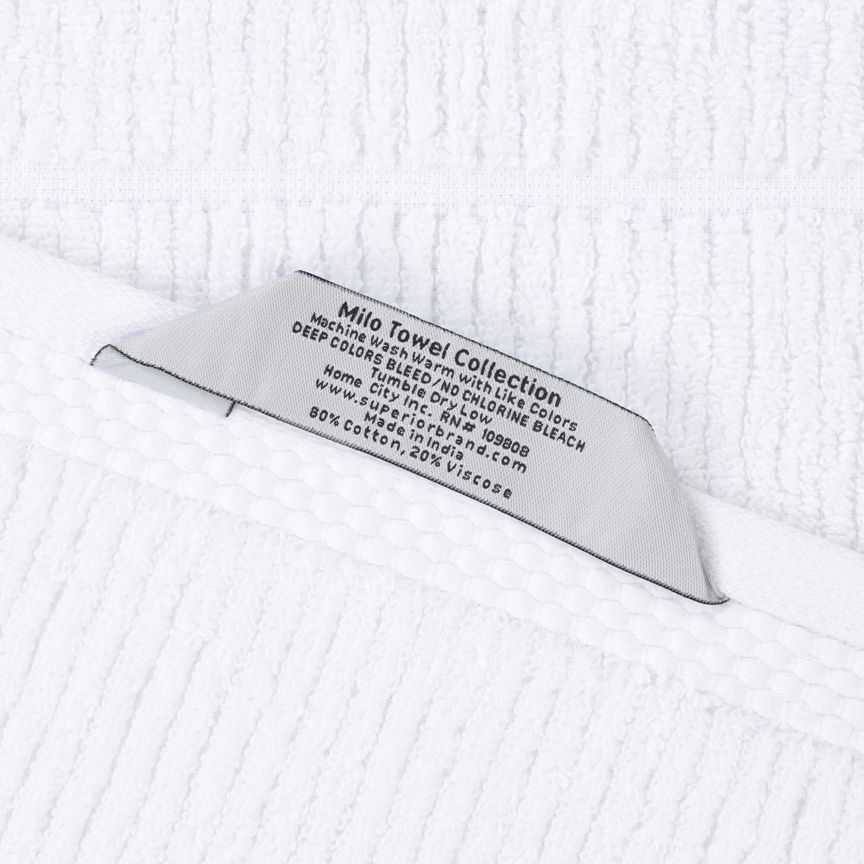 Superior MILO 9PC SET WH Bath-Towels - View #5