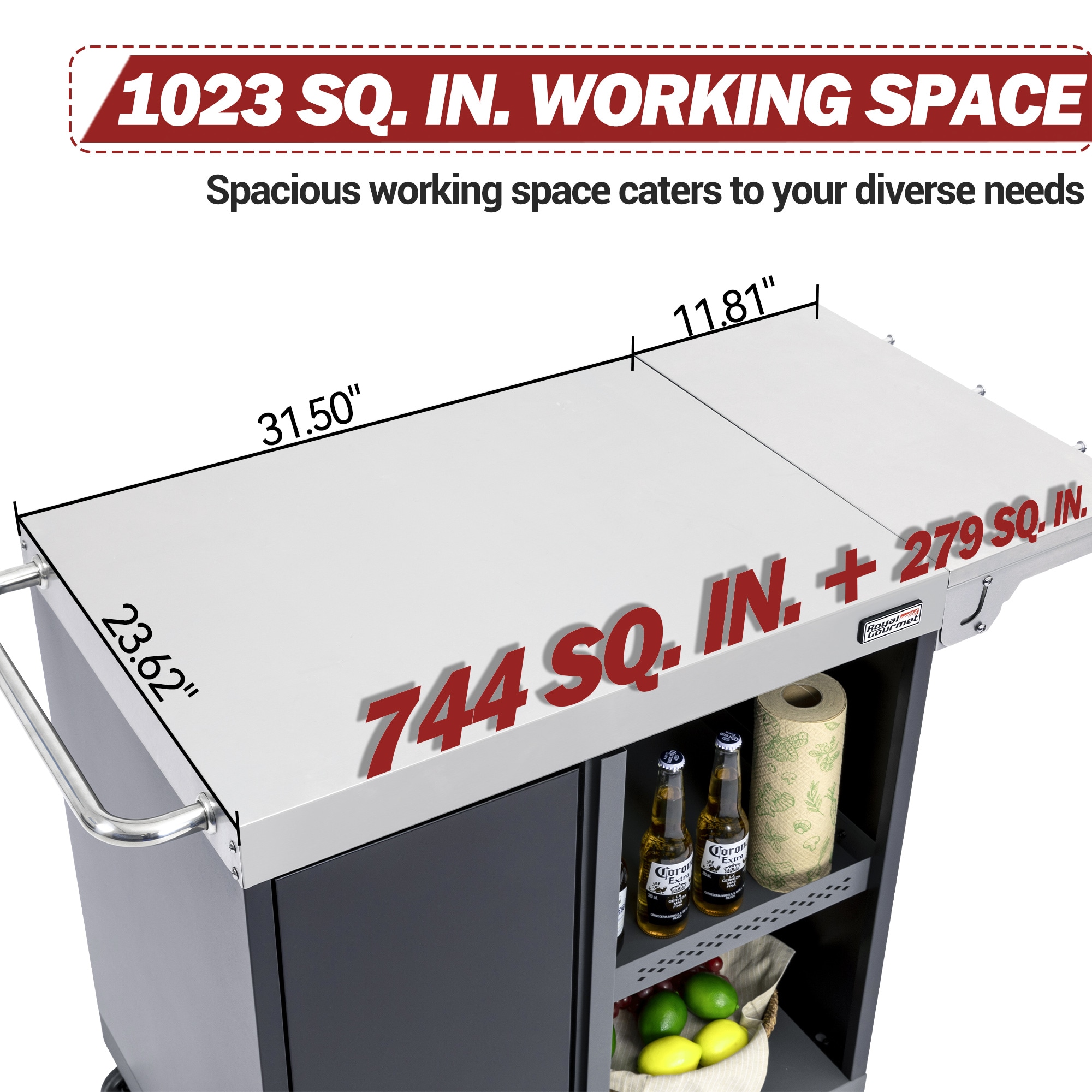 Royal Gourmet PC3201S Outdoor-Carts - View #5