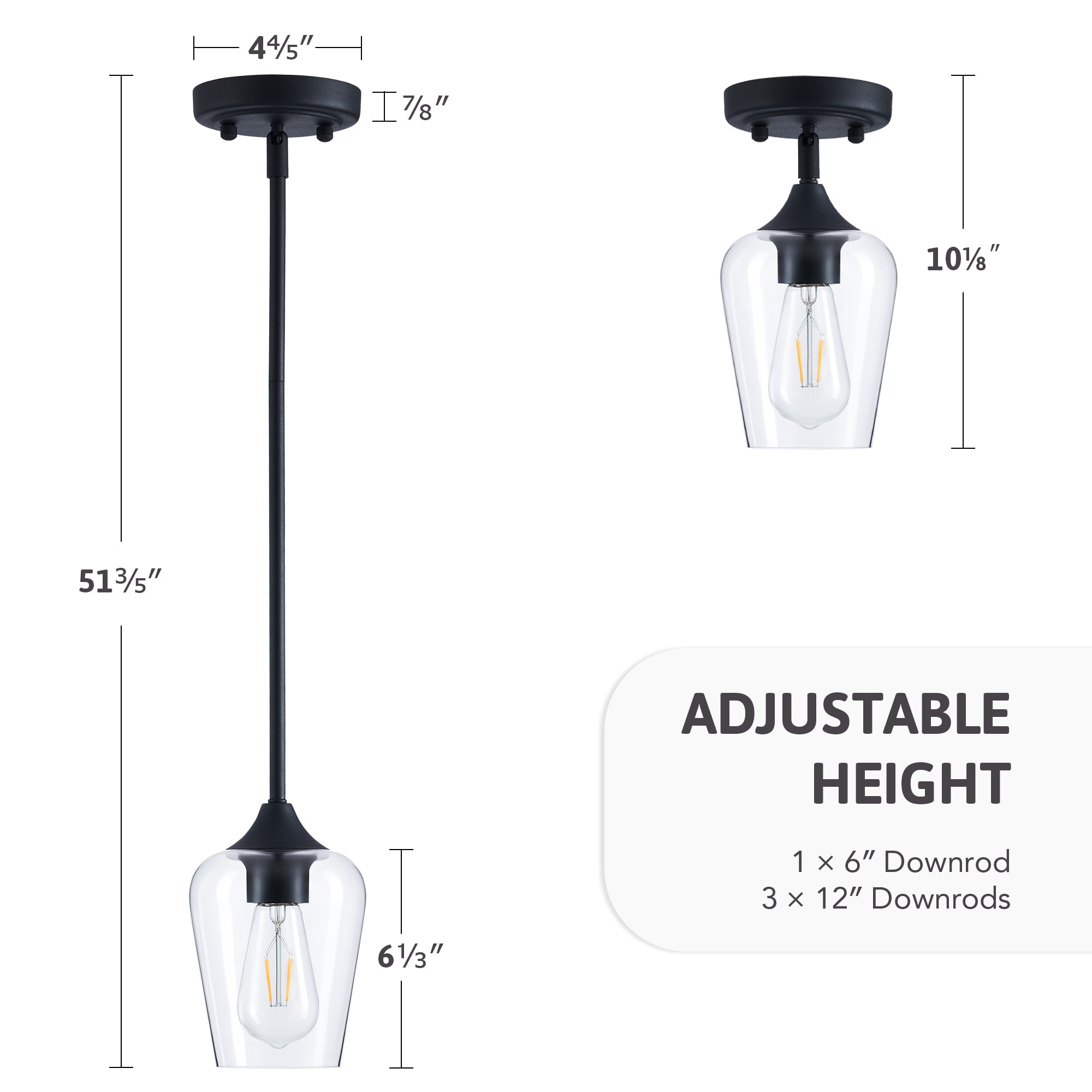 CO-Z HCF-2805-22 Pendant-Lights - View #9