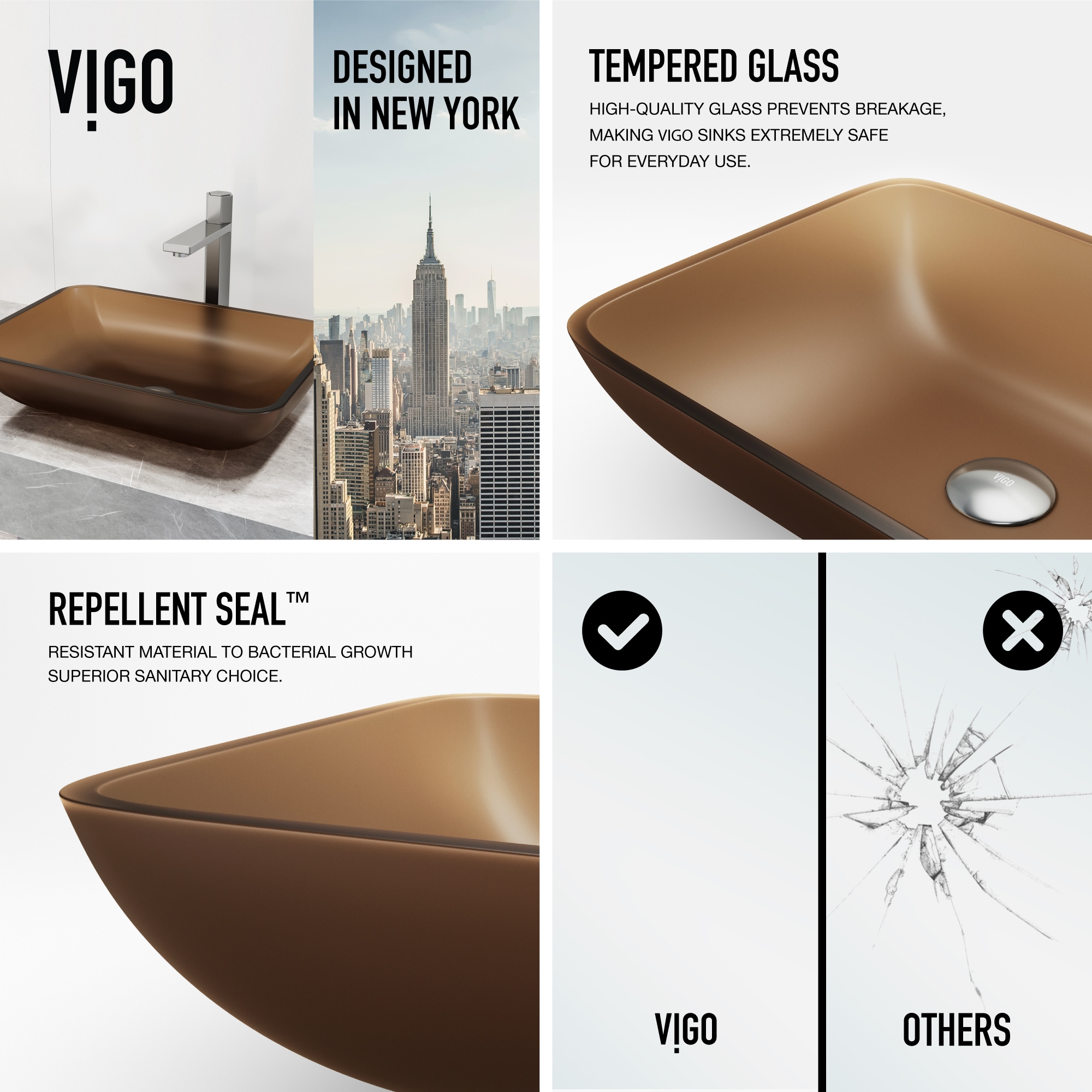 VIGO VGT2106 Bath-Sink - View #5