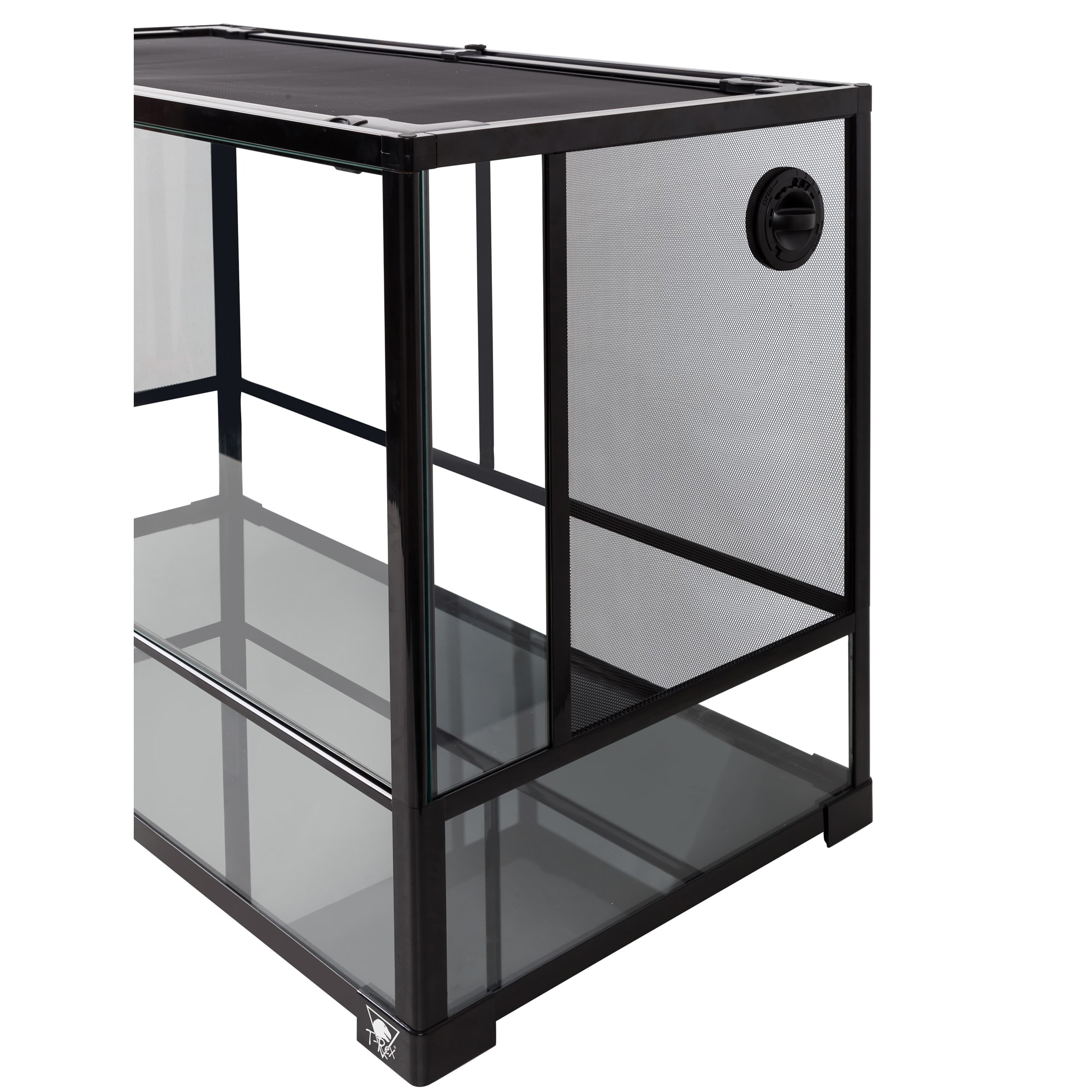 T-Rex Double Door Glass Terrarium 36inch L X 18inch W X 24inch H