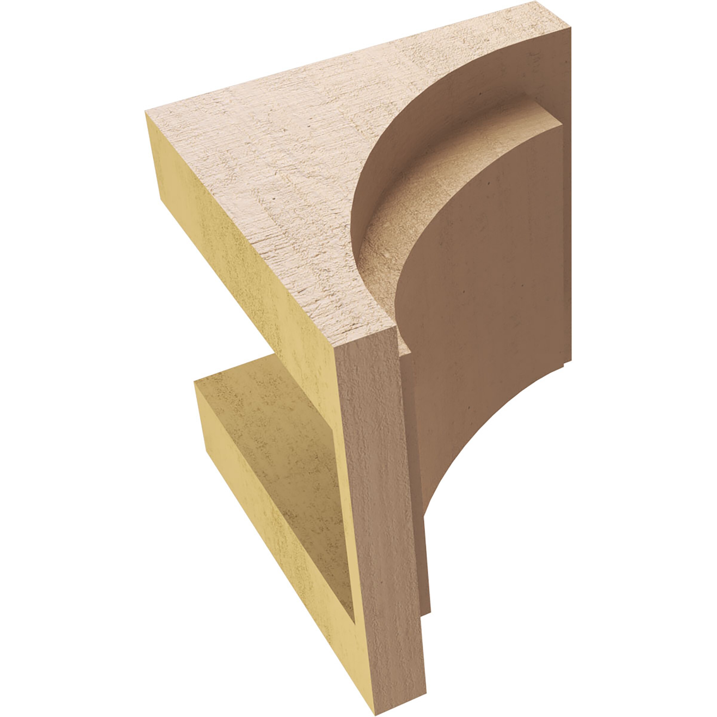 Ekena Millwork CORU07X07X07RIVRCPR corbels - View #6