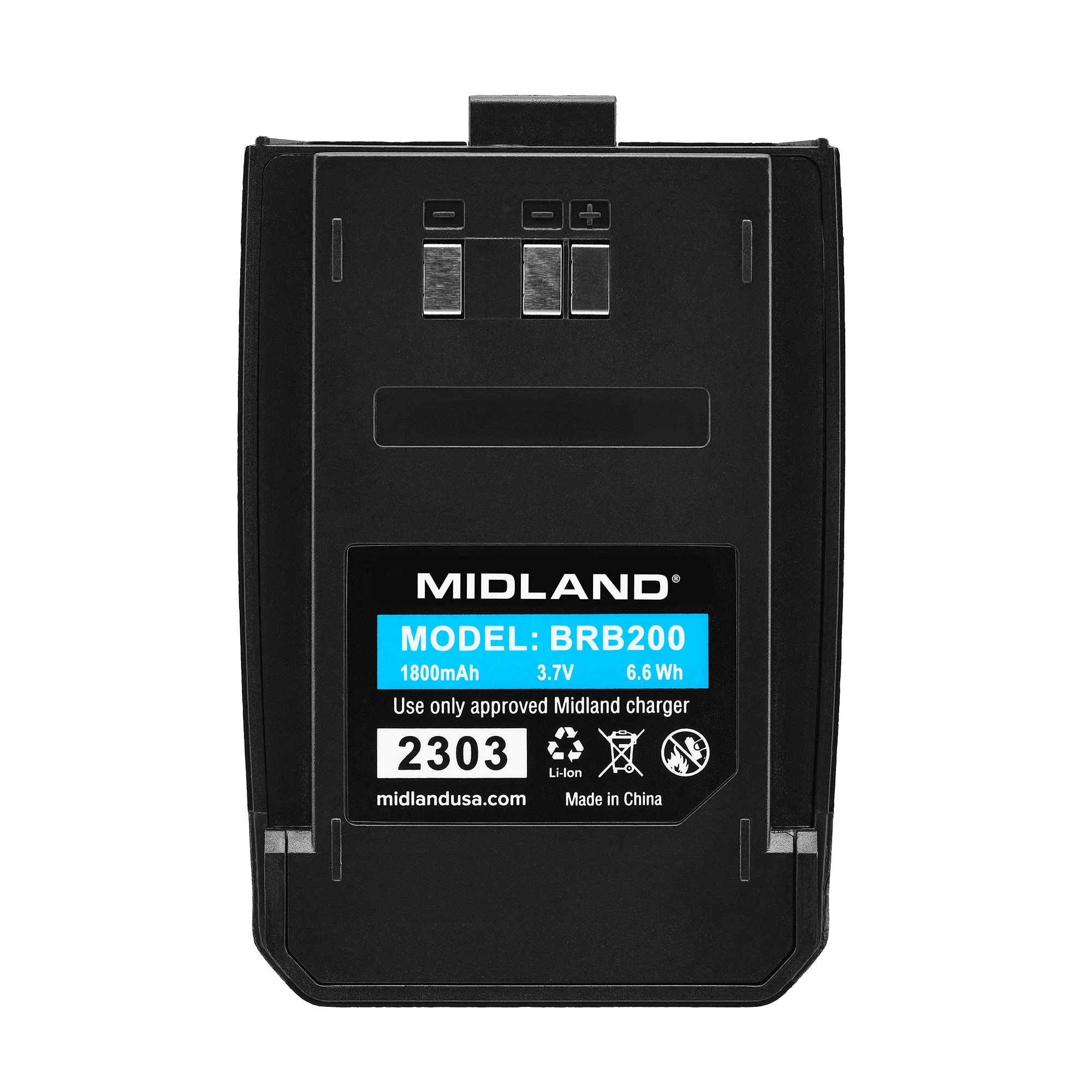 Midland BRB200 Device-Replacement-Batteries - View #3