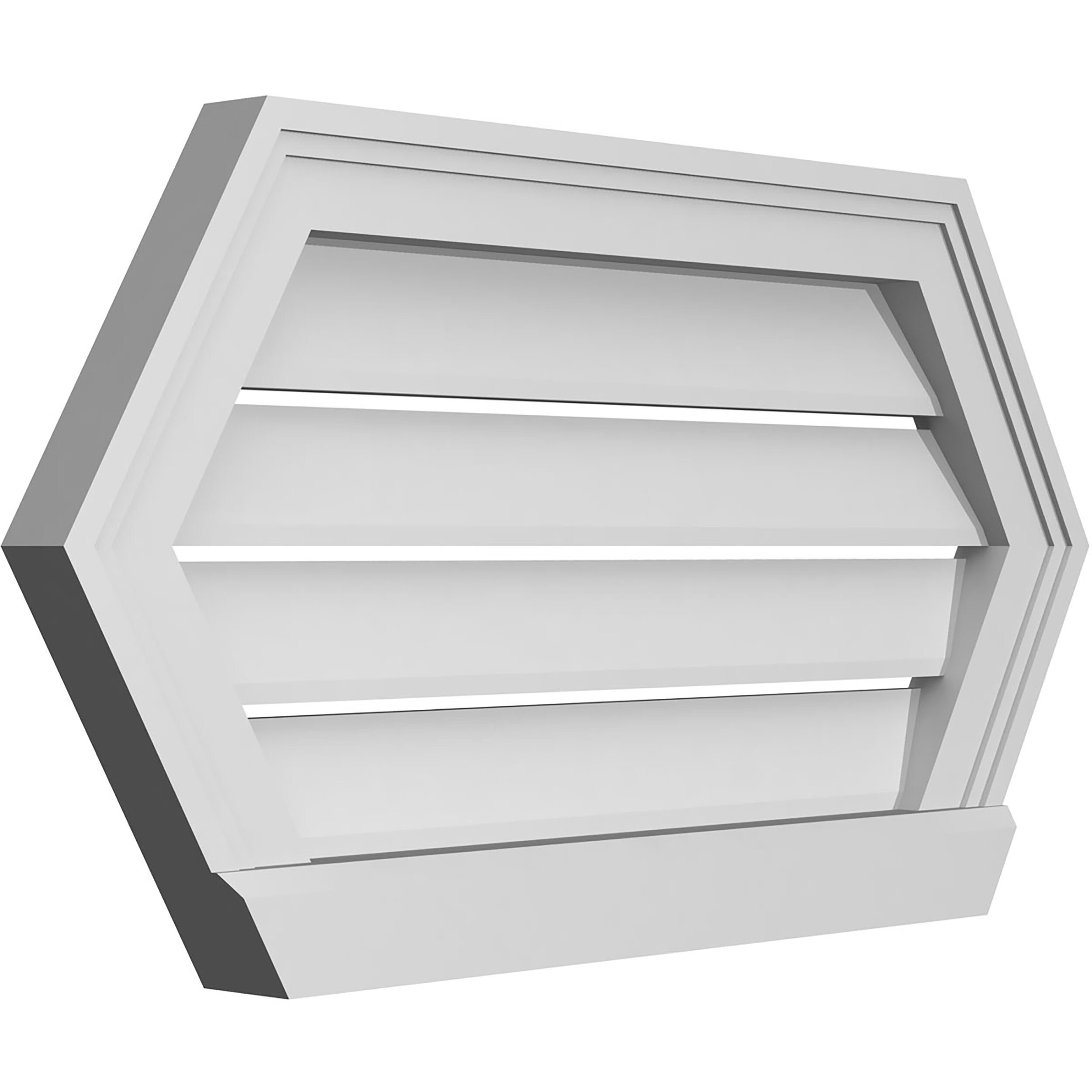 Ekena Millwork GVPHP26X1403SF Gable-Vents - View #2