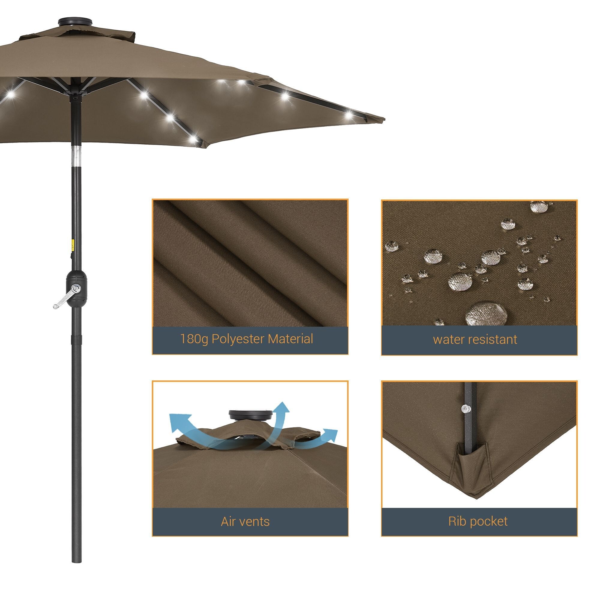 Sonkuki SD-LED90TP Umbrellas-2 - View #4