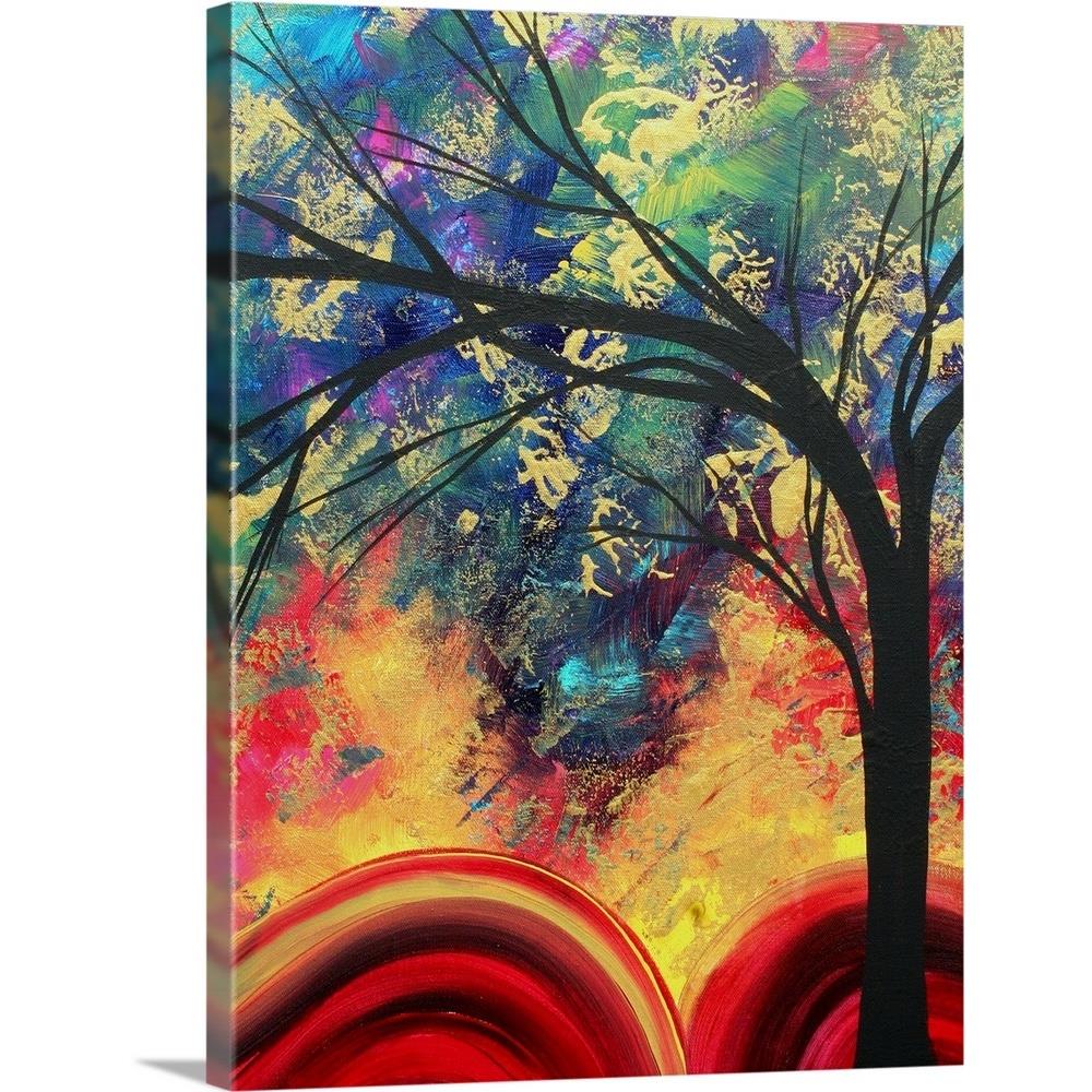 GreatBigCanvas 24-in H x 18-in W Abstract Print on Canvas | 2528729-24-18X24