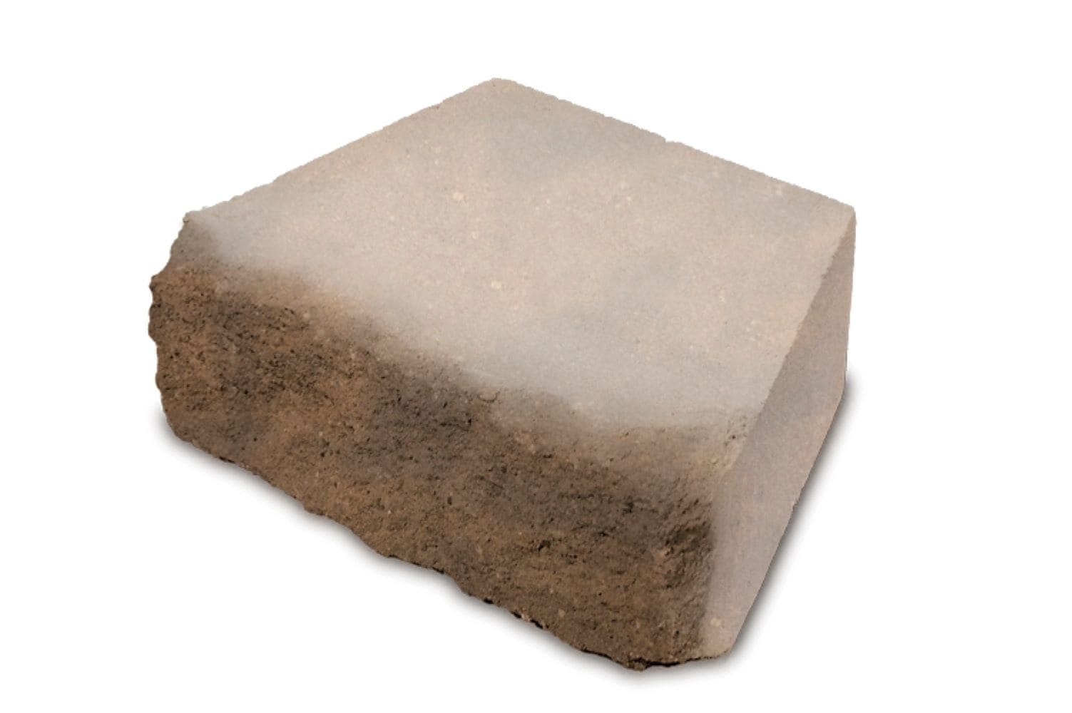6-in H x 16-in L x 10.3-in D Sandstone Blend/Hard Split Face Concrete Retaining Wall Block in Brown | - Lowe's MBR7112012