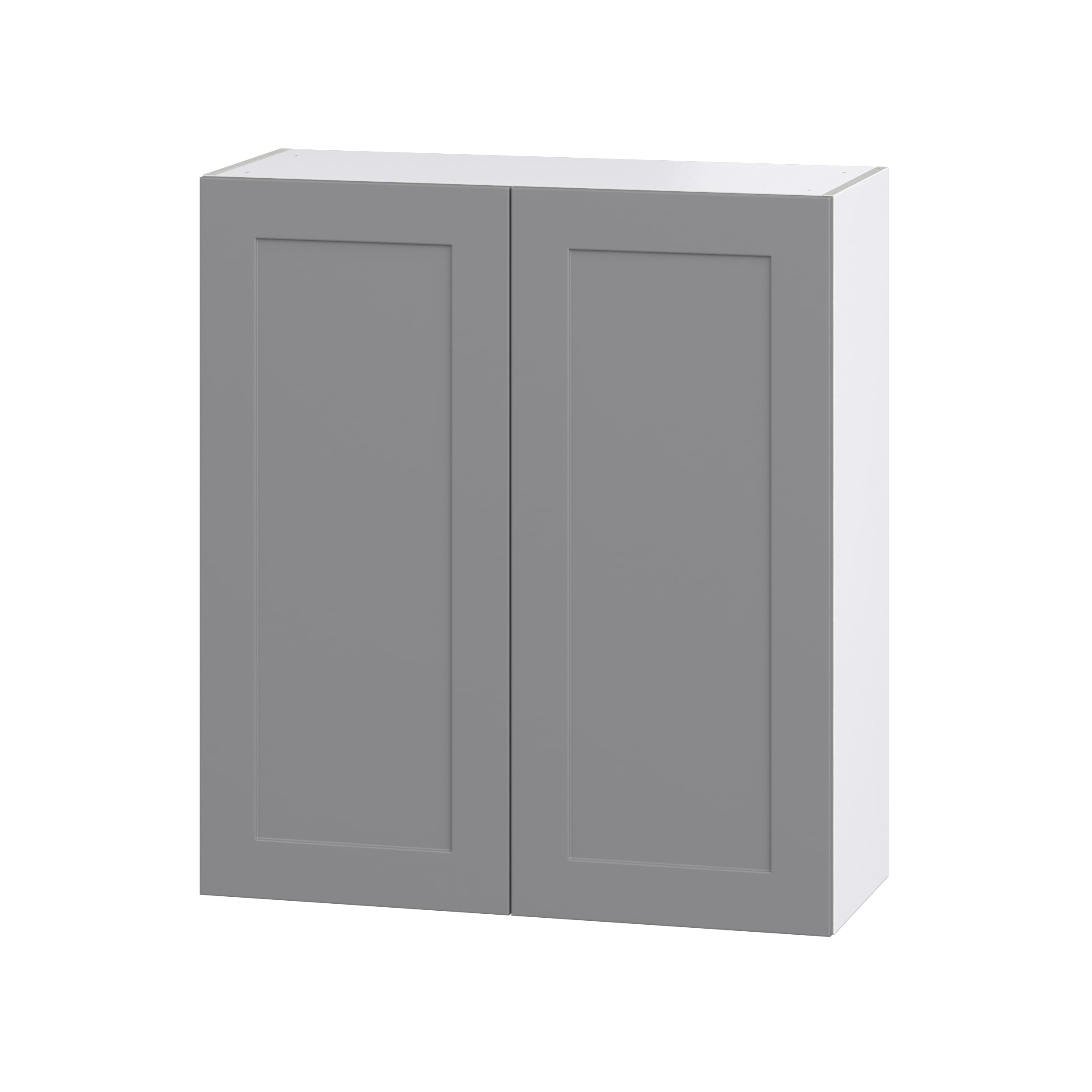 Hugo&Borg DSW3640-BM Beaumont 36-in W x 40-in H x 14-in D Slate Gray Wall Fully assembled Cabinet (Recessed Panel Shaker)