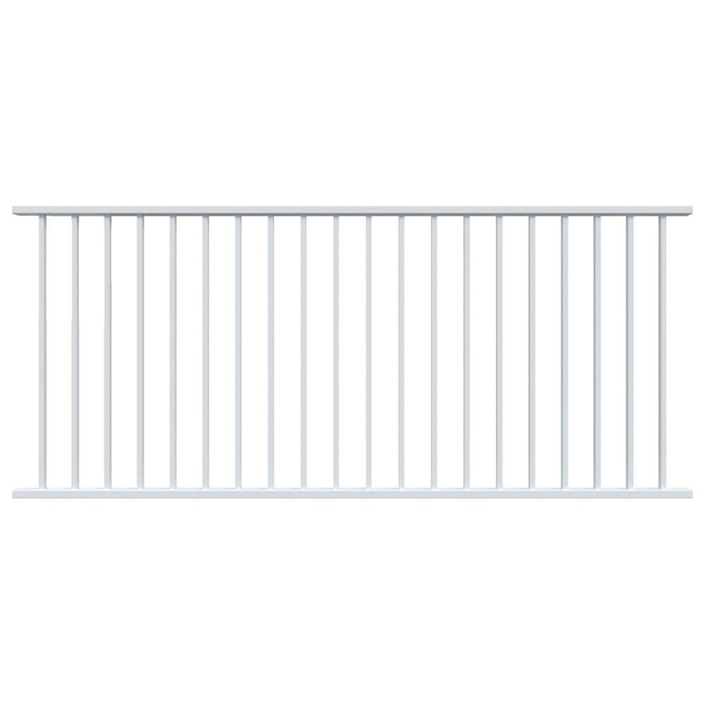 Fortress Building Products Fortress Al13-Traditional 40-in X 8-ft Wht ...