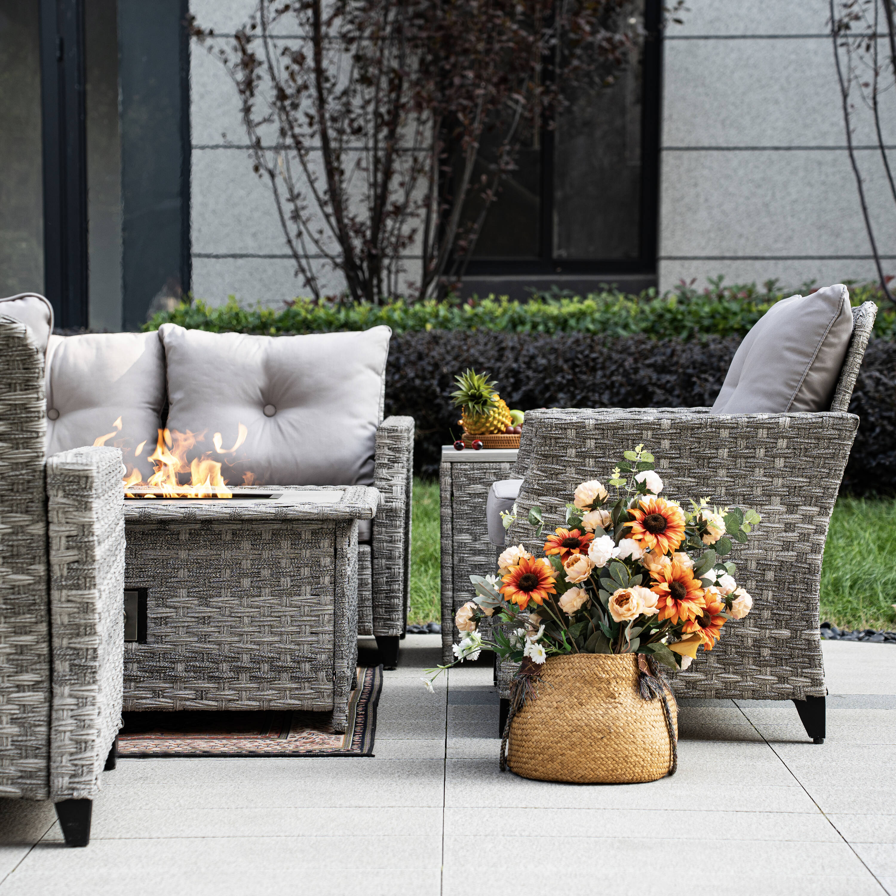 Direct Wicker DWG-1802S&LS Patio-Conversation-Sets - View #11